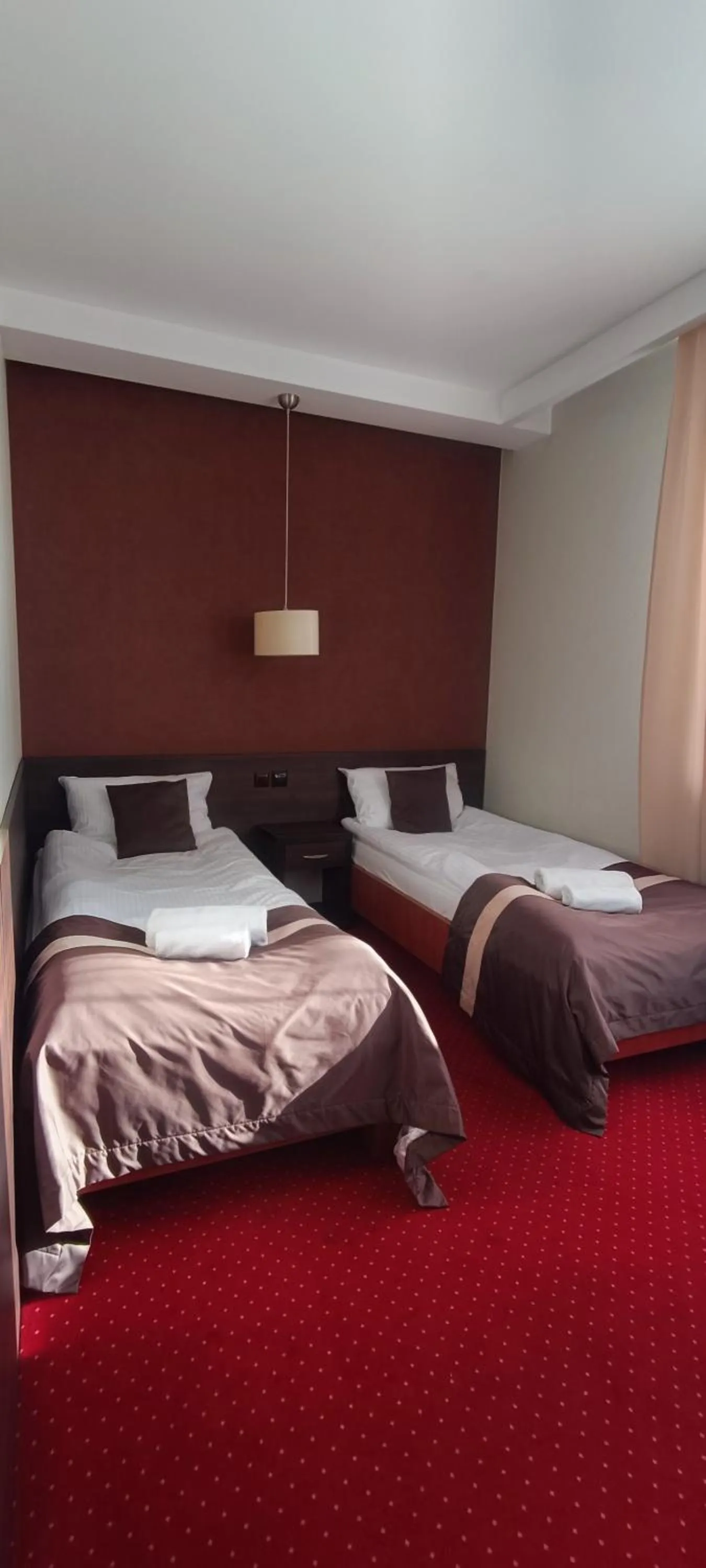 Bed in Hotel Maraton