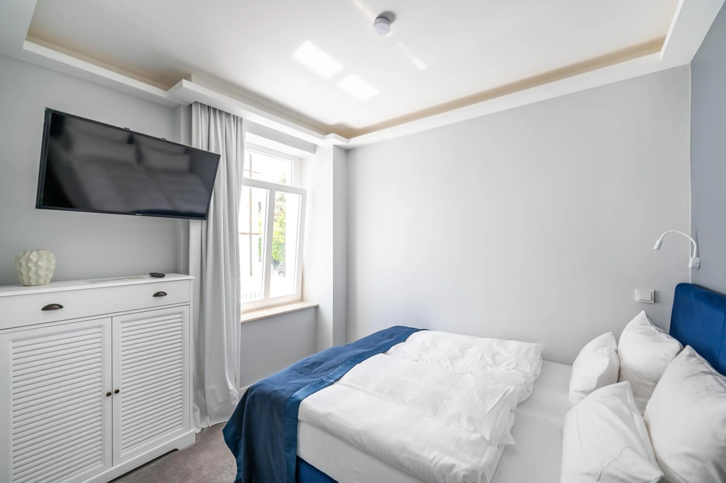 Bed in Strandvilla Glückauf