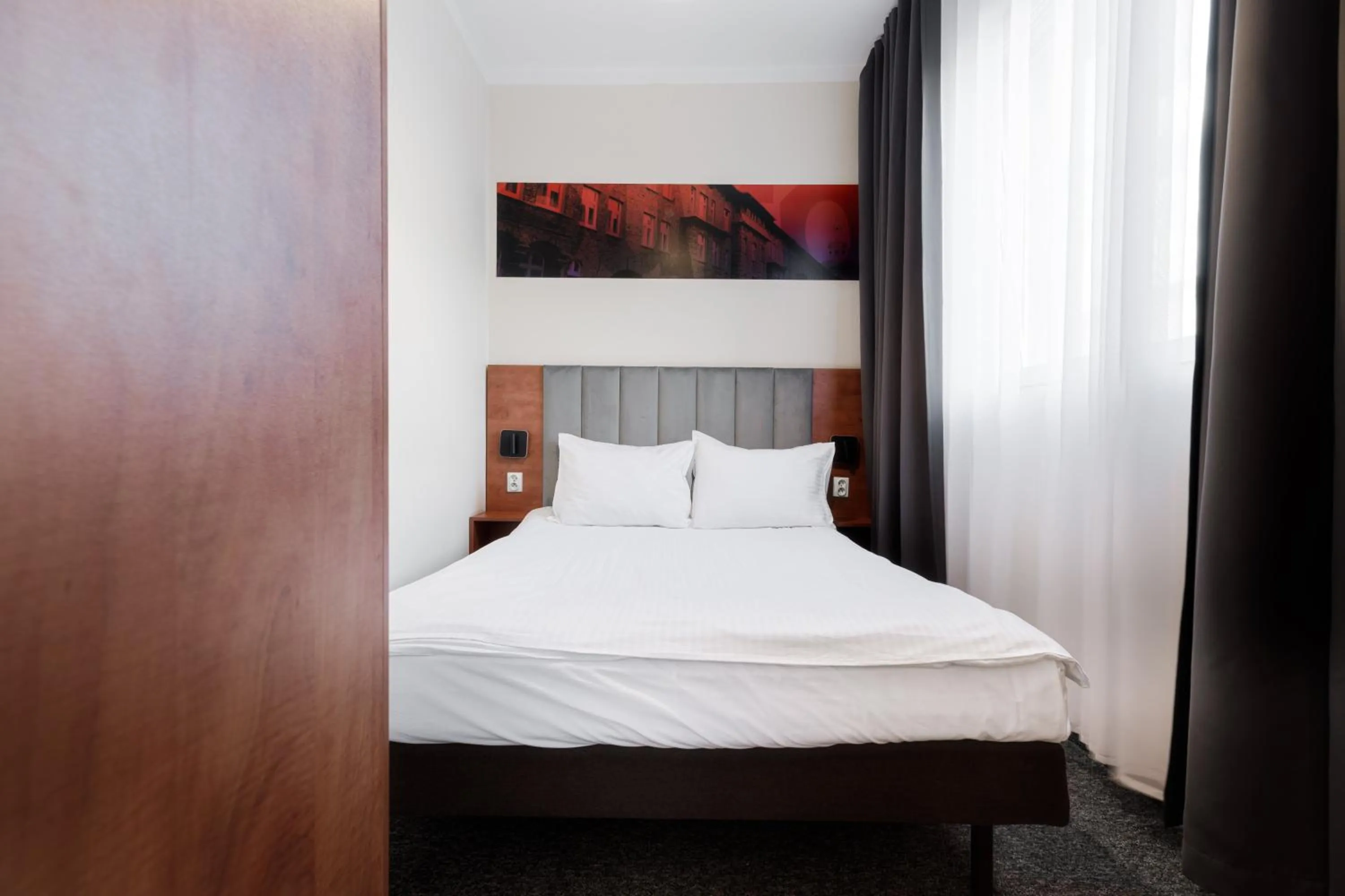 Bed in euroHOTEL Katowice Nikiszowiec