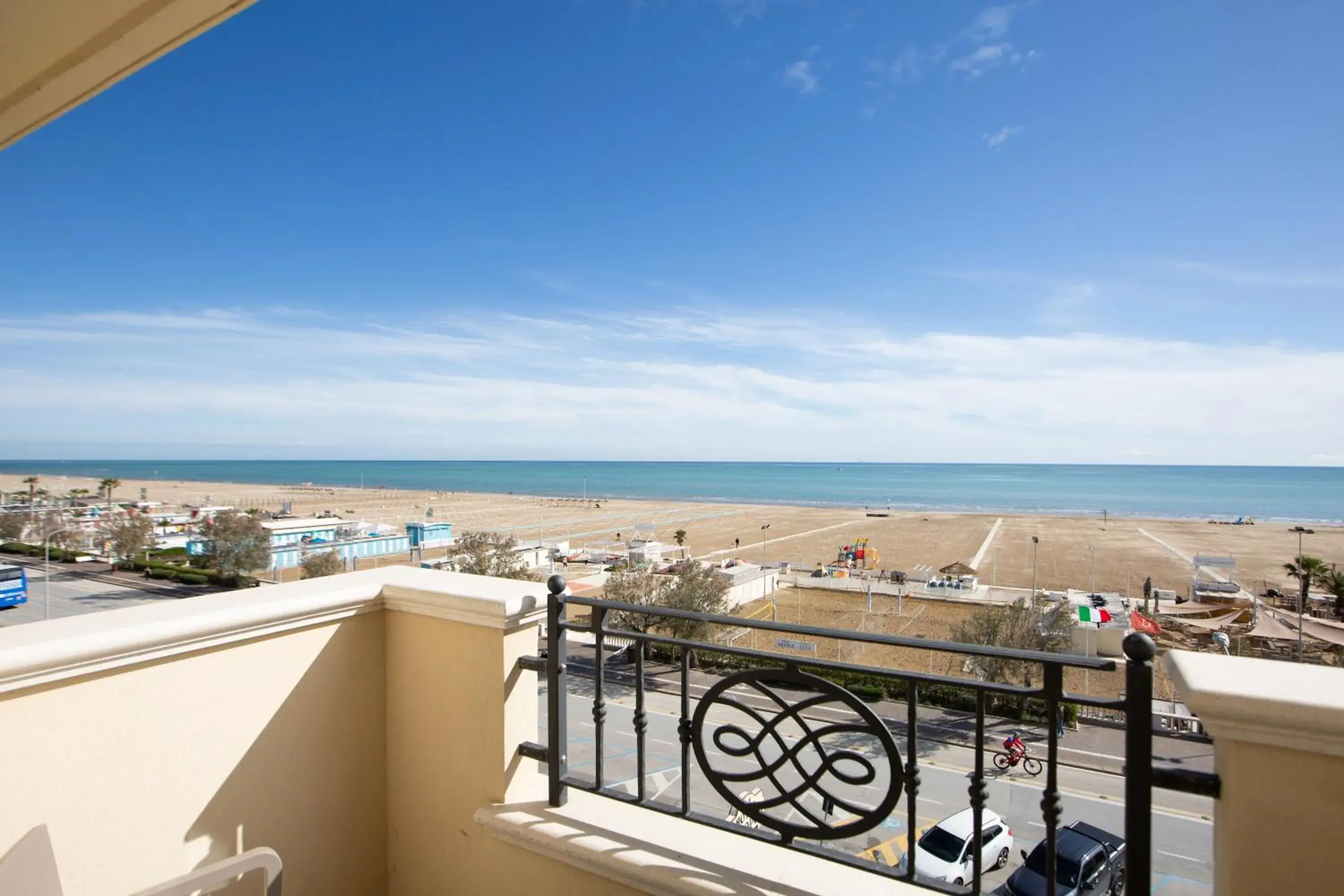 Balcony/Terrace in Hotel Metropole