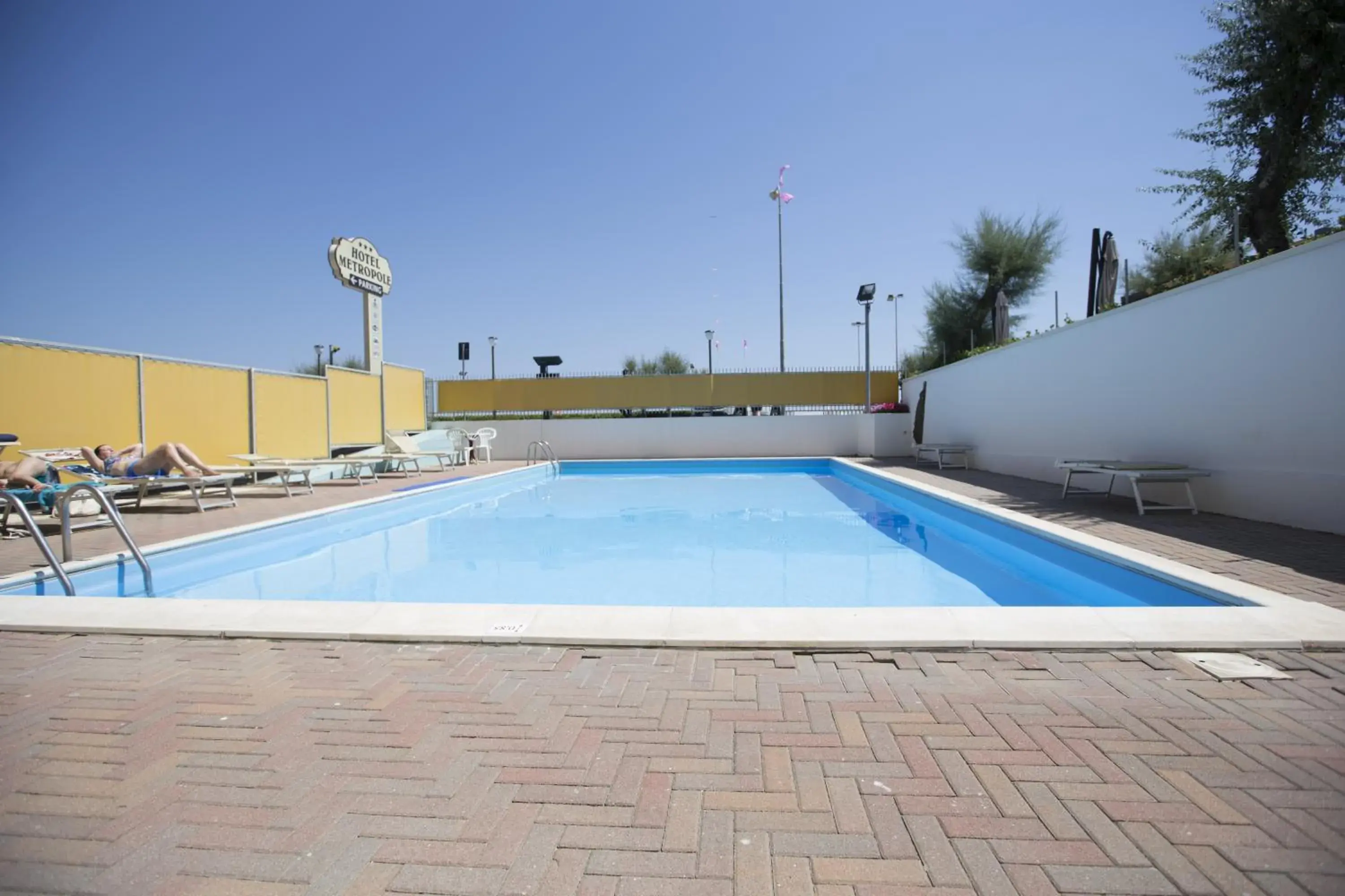 Pool view, Swimming Pool in Hotel Metropole