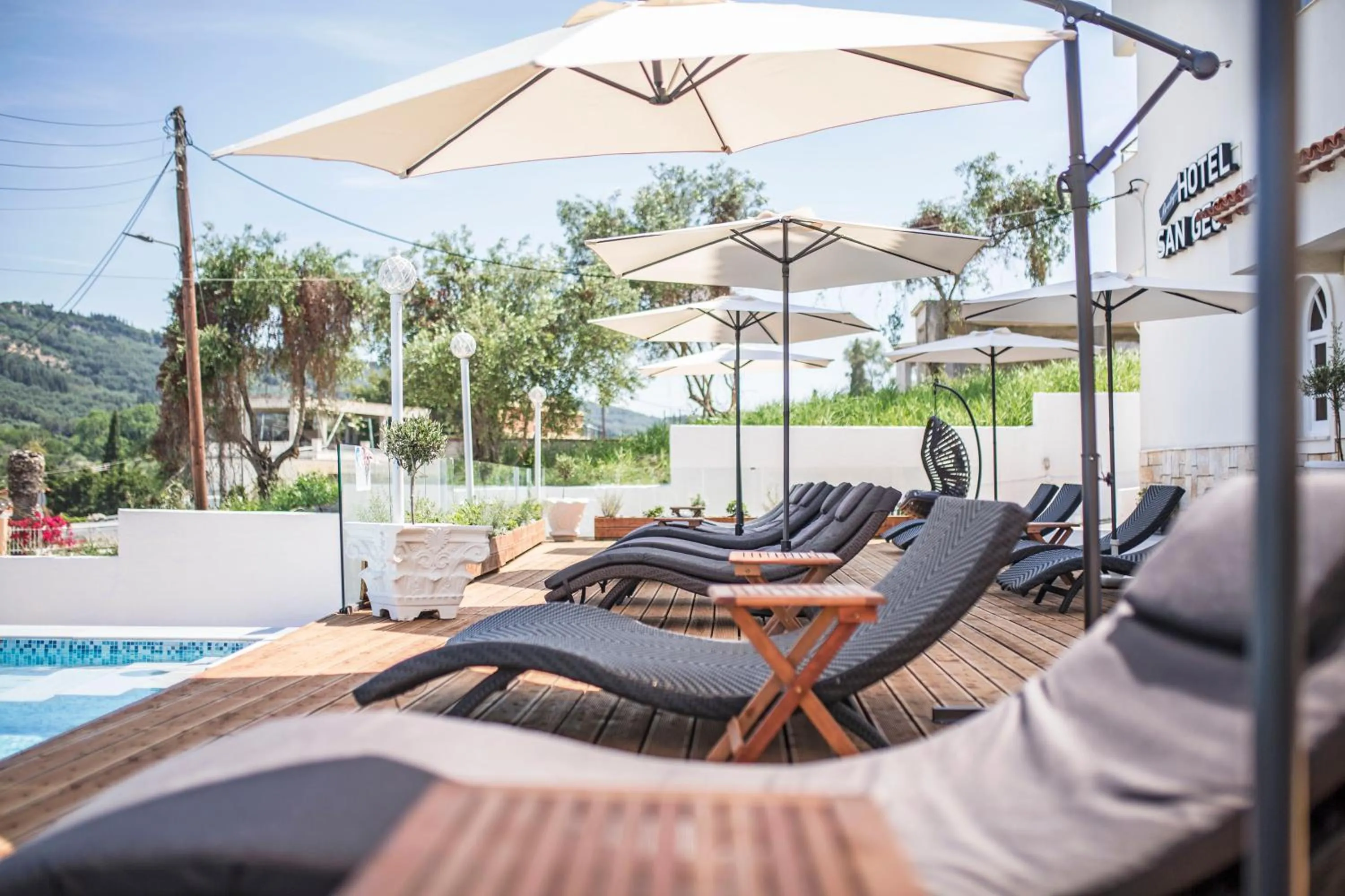 Patio in San Georgio Hotel