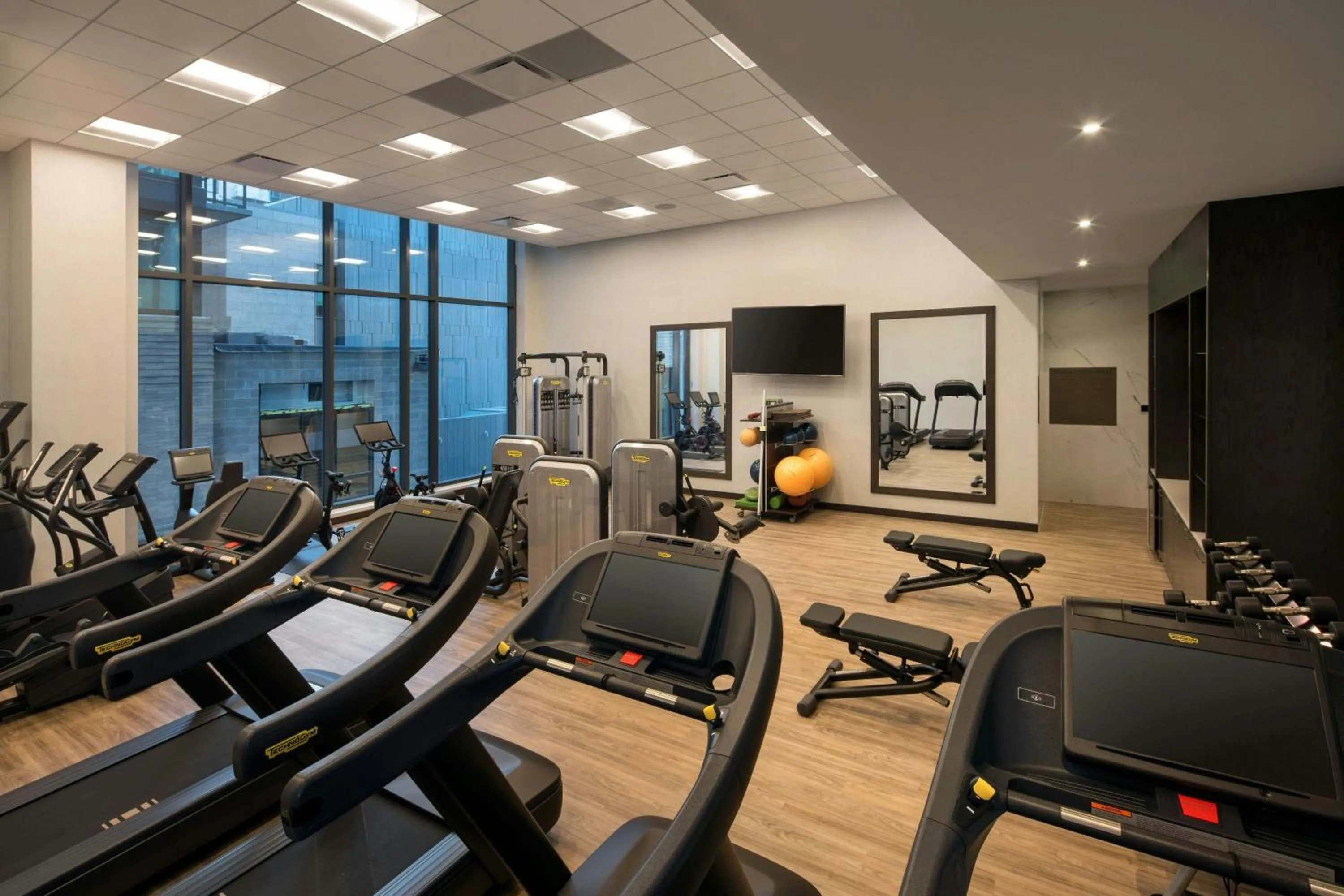 Fitness centre/facilities in The Jacquard, Autograph Collection