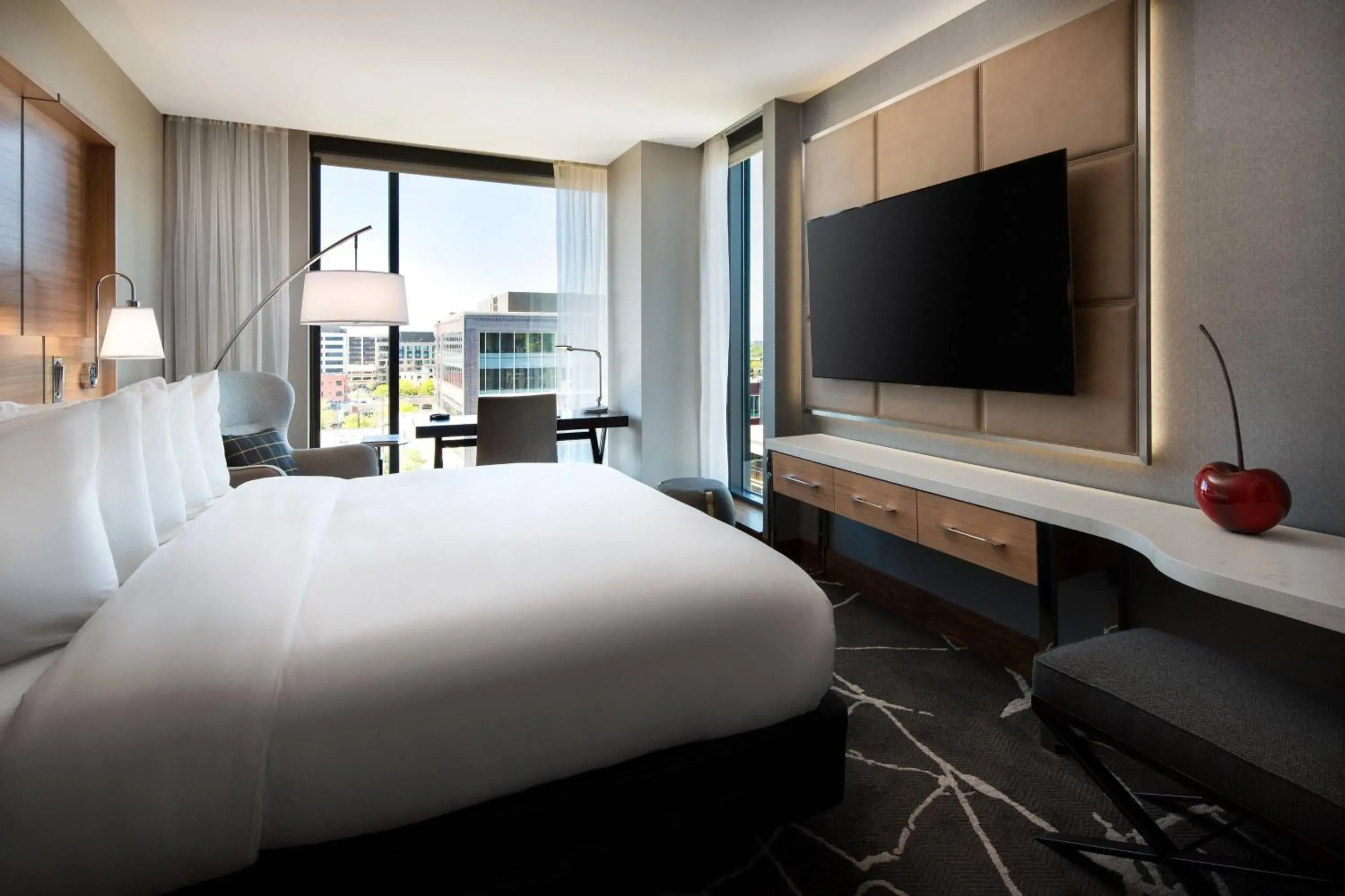 Photo of the whole room, Bed in The Jacquard, Autograph Collection Photo of the whole room, Bed in The Jacquard, Autograph Collection