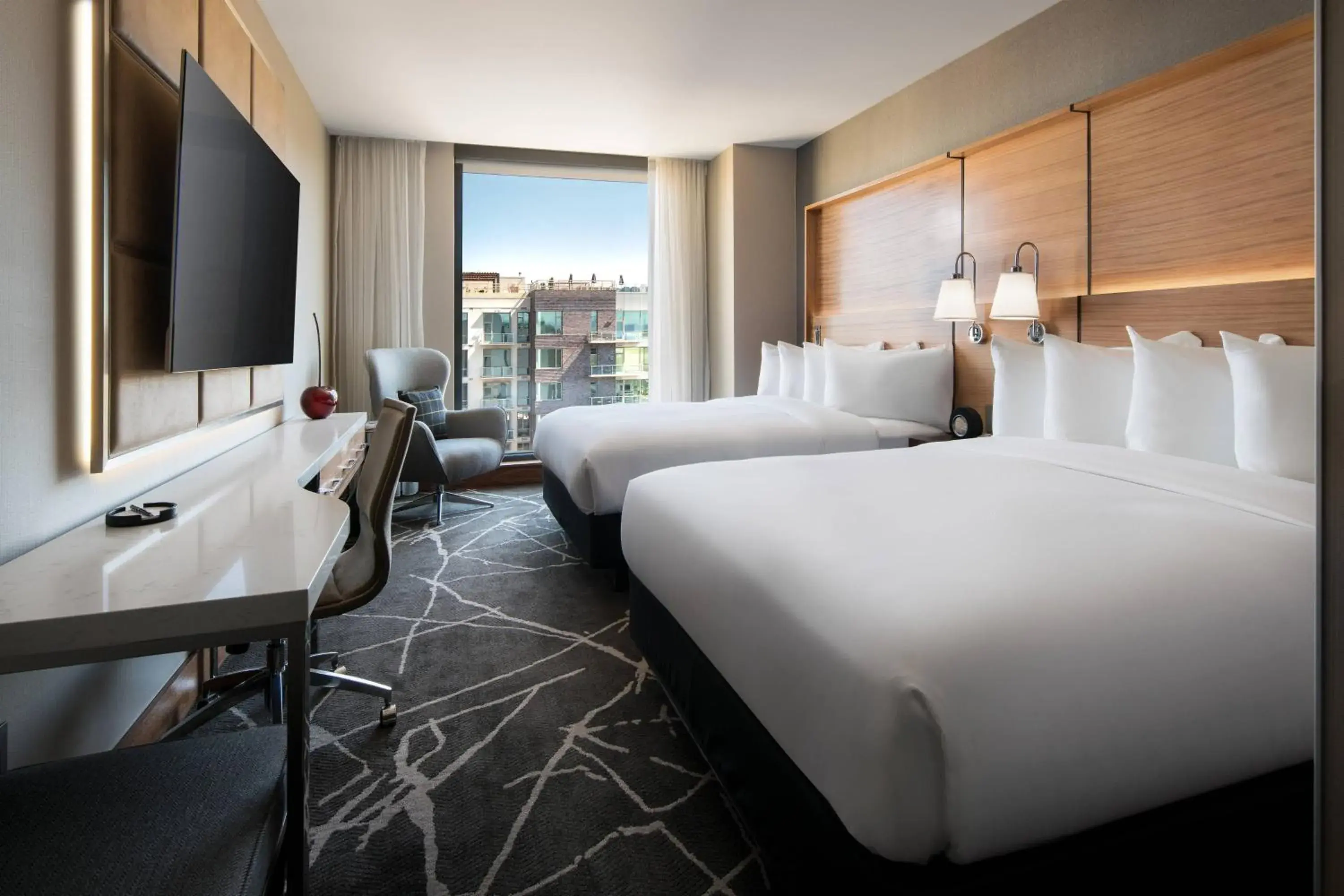 Photo of the whole room, Bed in The Jacquard, Autograph Collection Photo of the whole room, Bed in The Jacquard, Autograph Collection