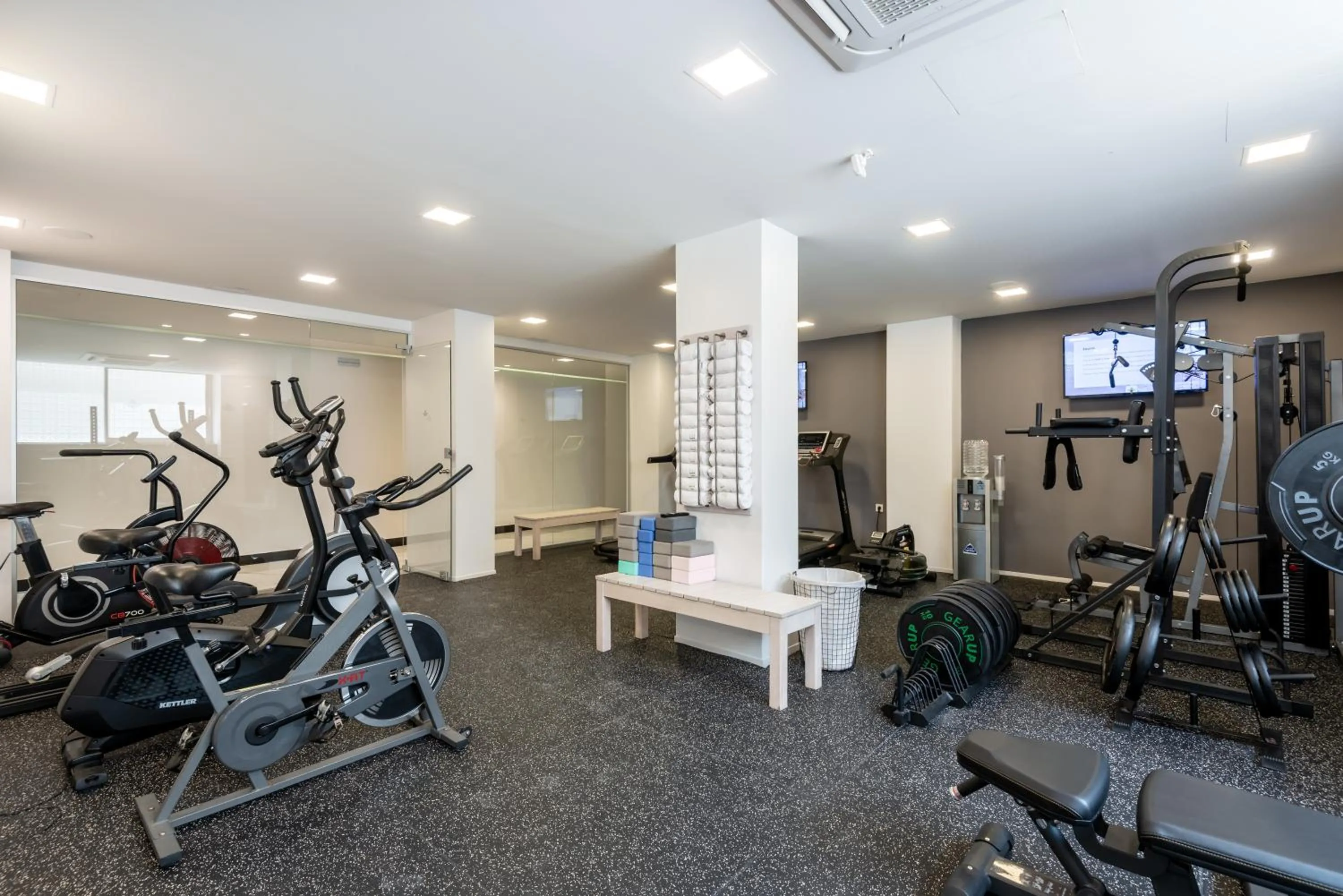 Fitness centre/facilities in Aloe Boutique Hotel & Suites - adults only