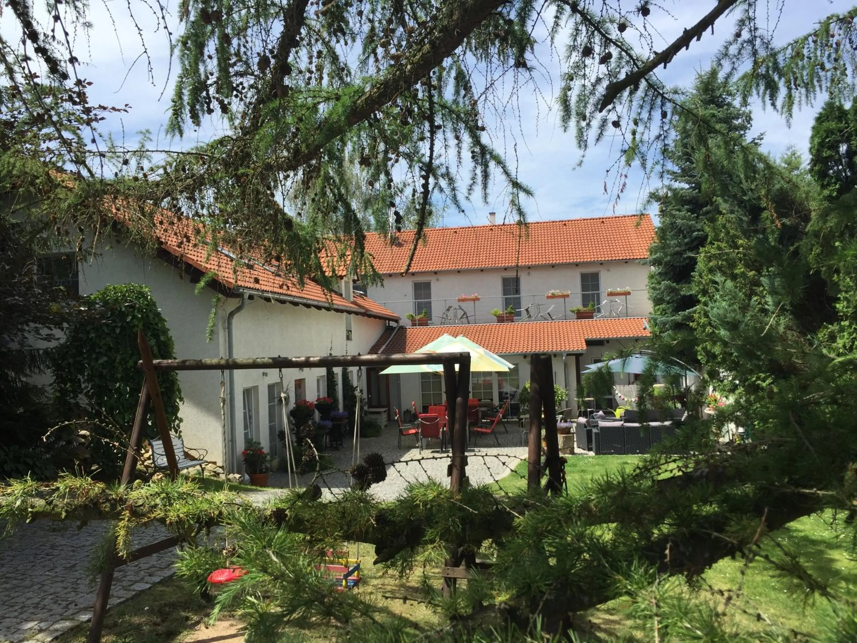 Garden in Alt pension