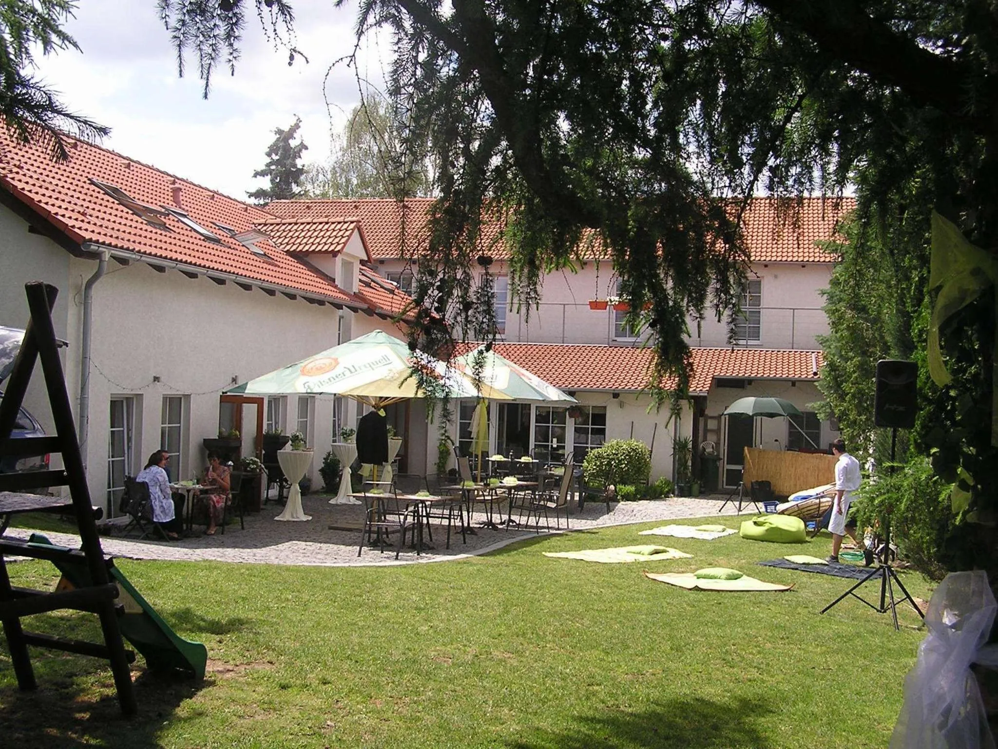 Garden in Alt pension