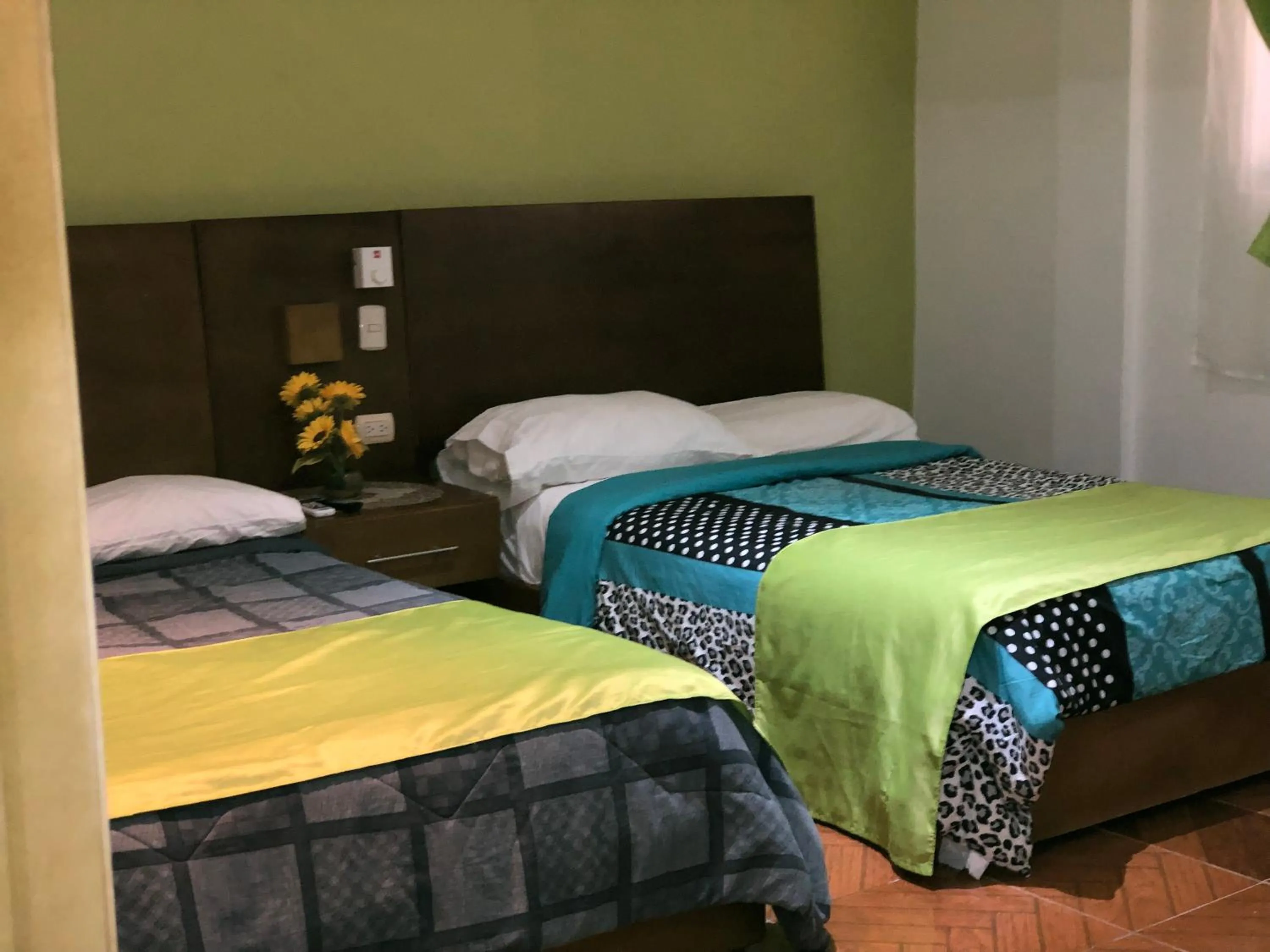 Bed in Figaro Hotel Samana