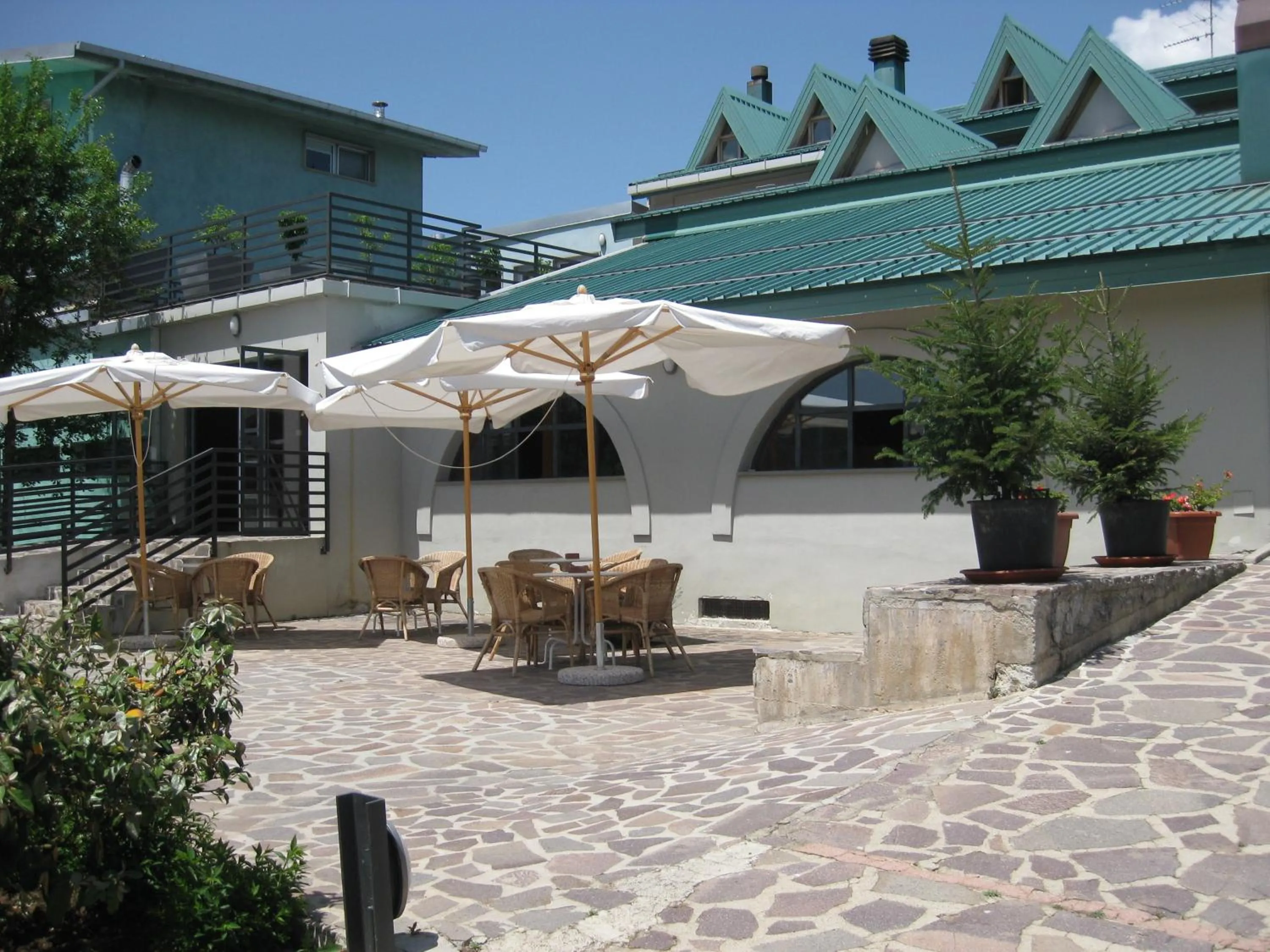 Garden view in San Lorenzo Si Alberga