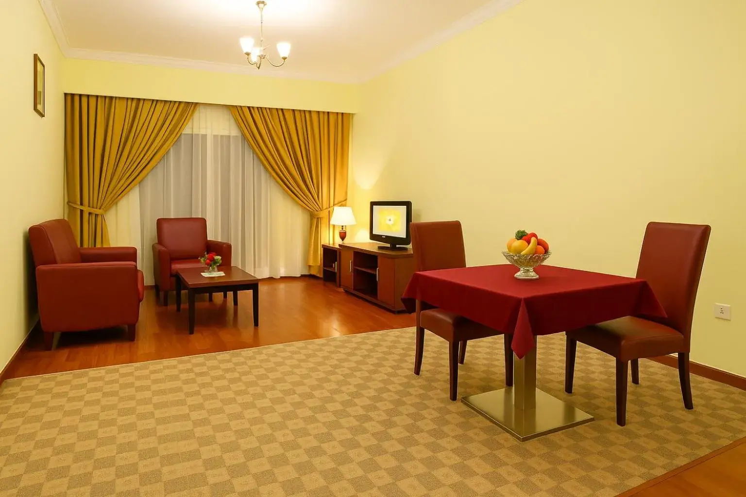 Living room in Ruwi Hotel Apartments, Sharjah Living room in Ruwi Hotel Apartments, Sharjah