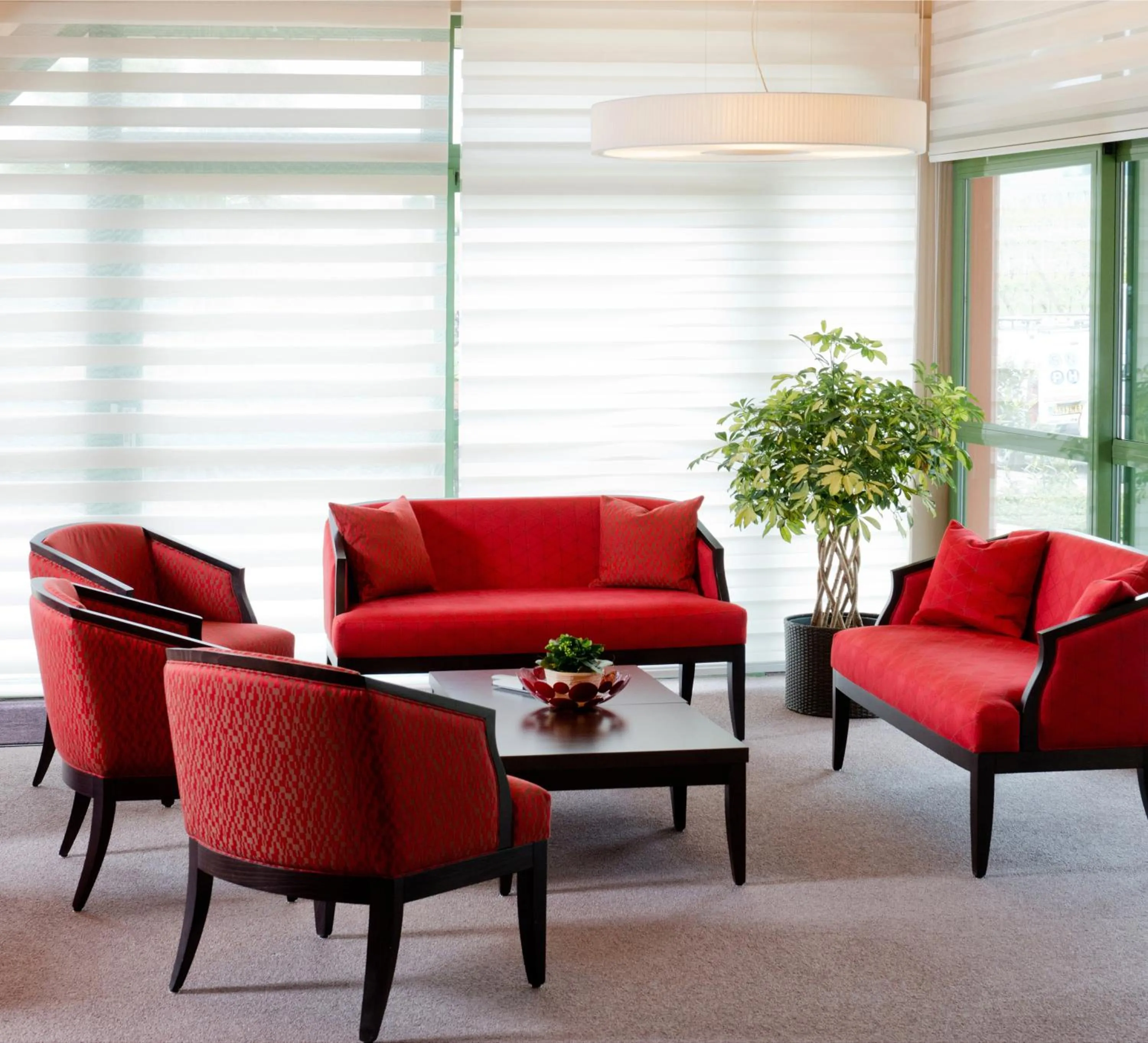 Lobby or reception in Hôtel Le Ménestrel