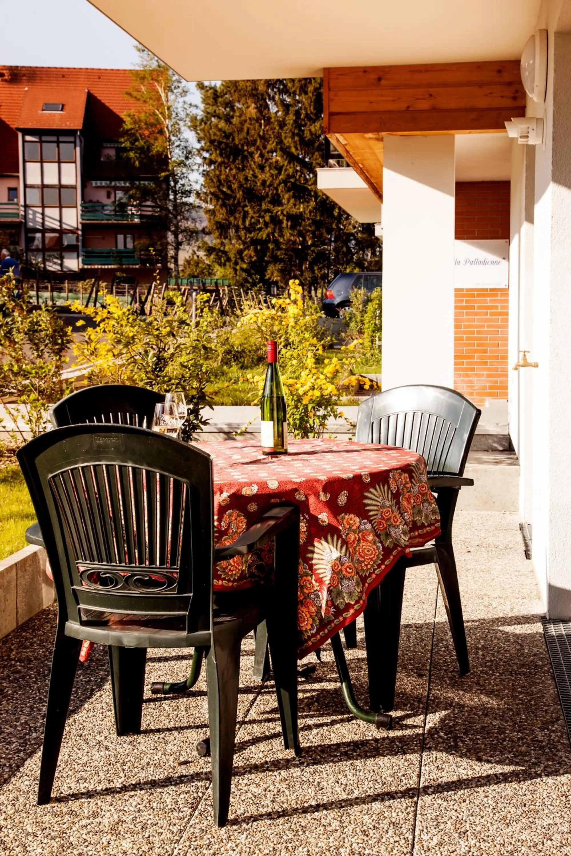Balcony/Terrace in Hôtel Le Ménestrel