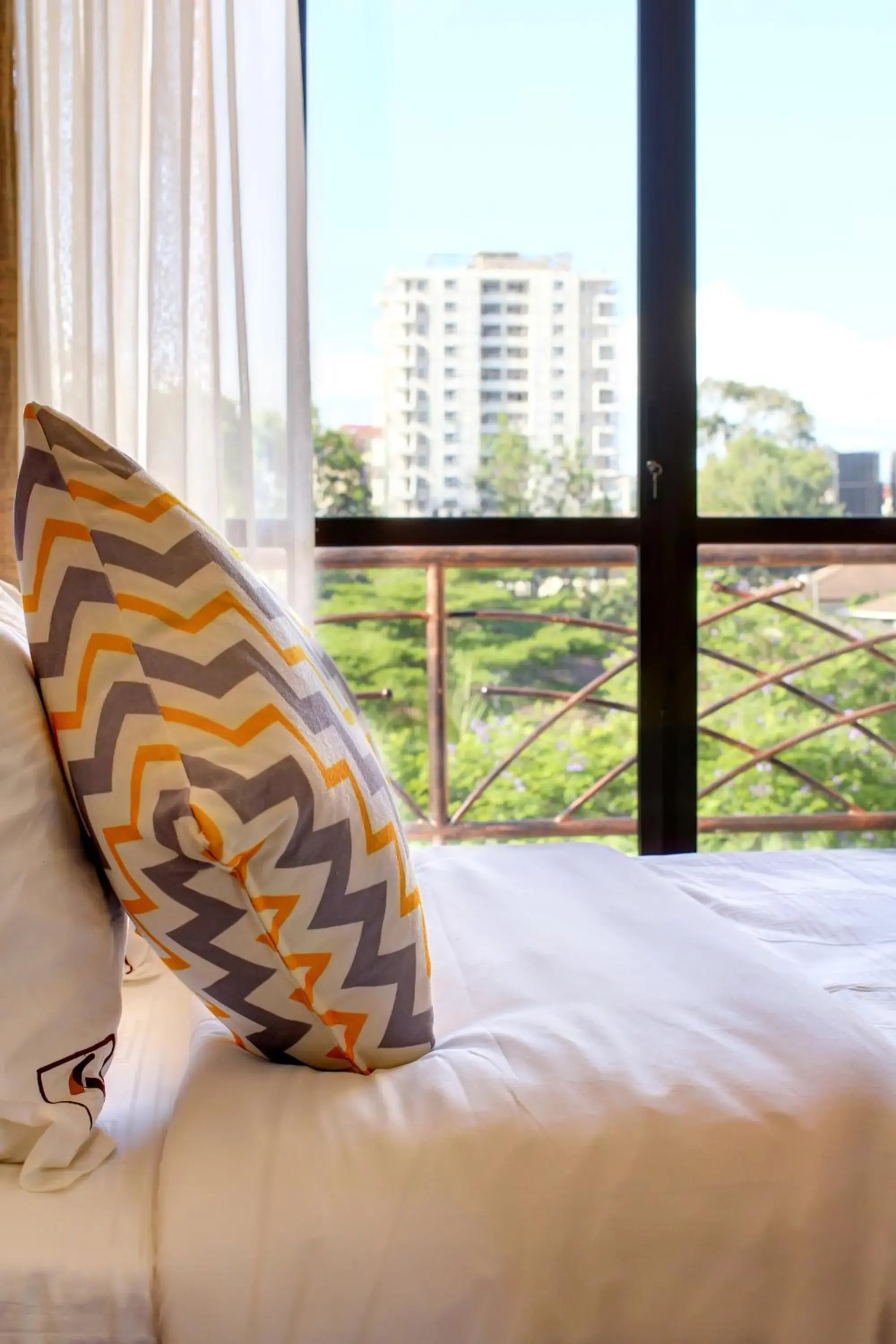 View (from property/room), Bed in Highlands Suites Hotel Apartments View (from property/room), Bed in Highlands Suites Hotel Apartments