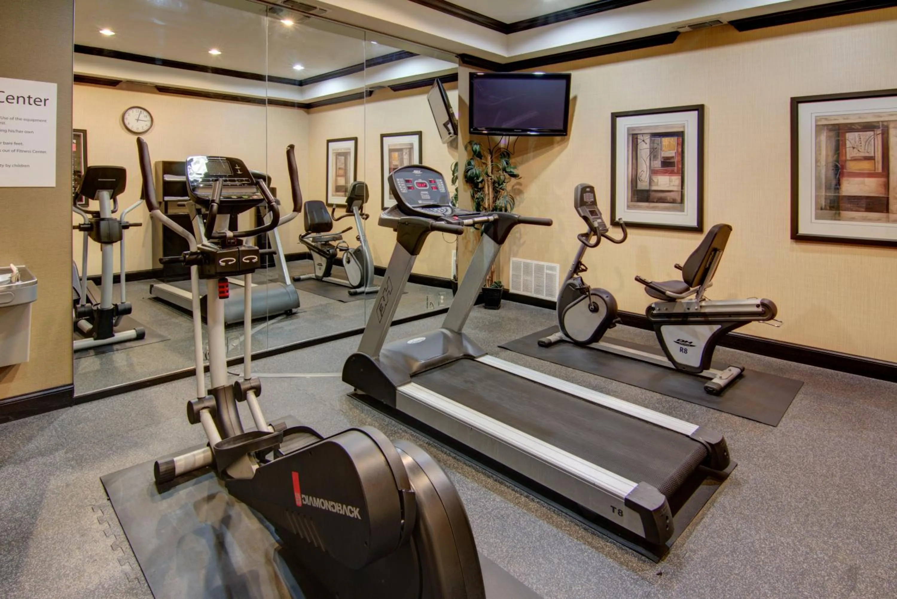 Fitness centre/facilities in Holiday Inn Express Hotel & Suites Paris by IHG
