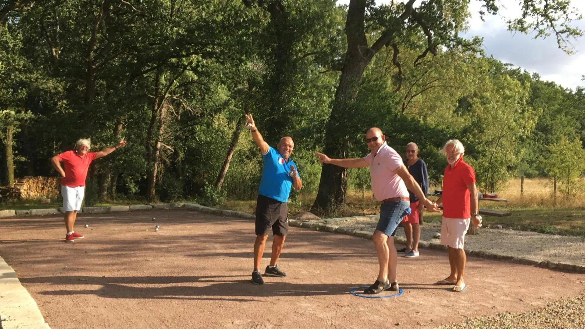 Garden in Manoir la Rumillette