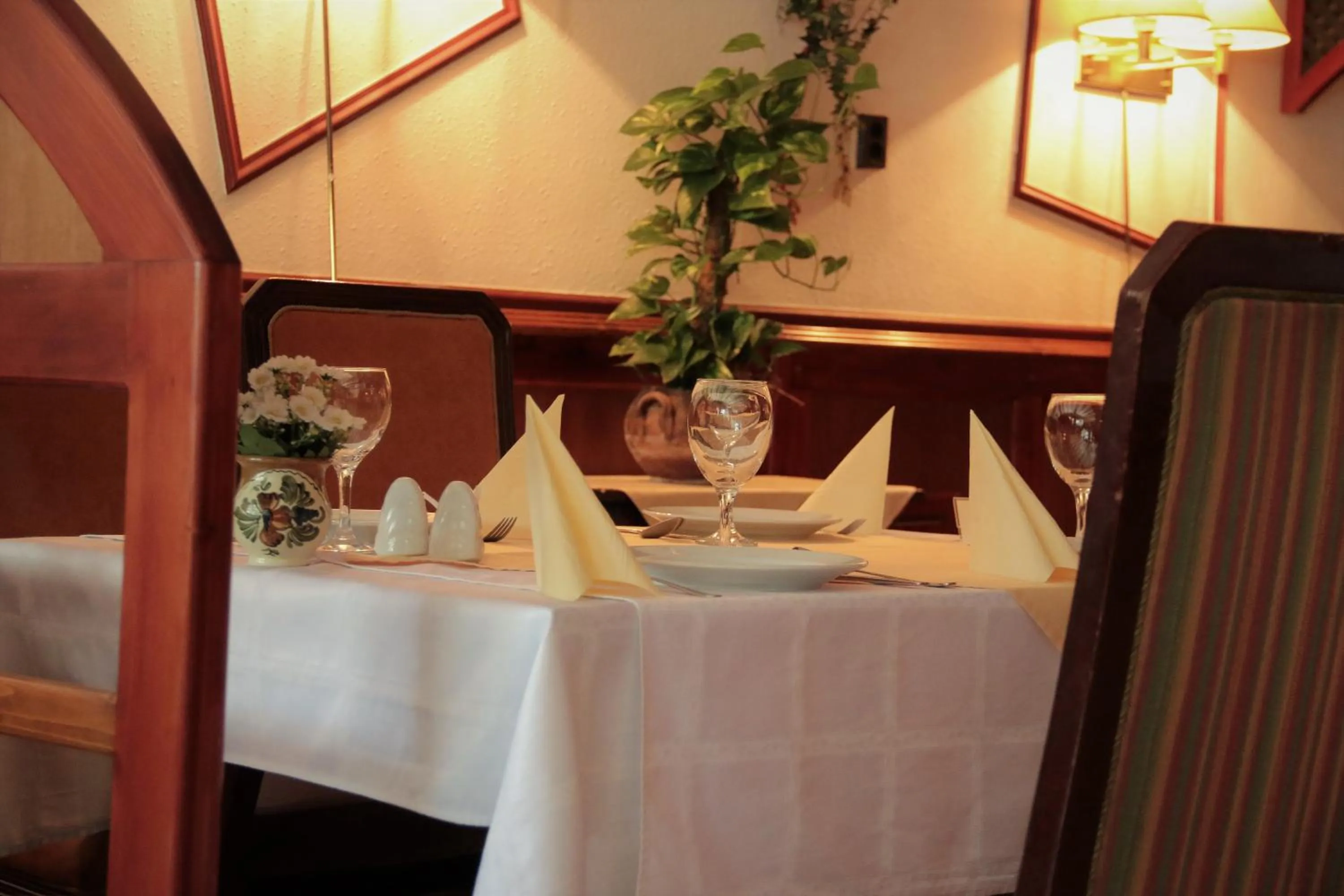 Restaurant/places to eat in Halász Airport Panzio