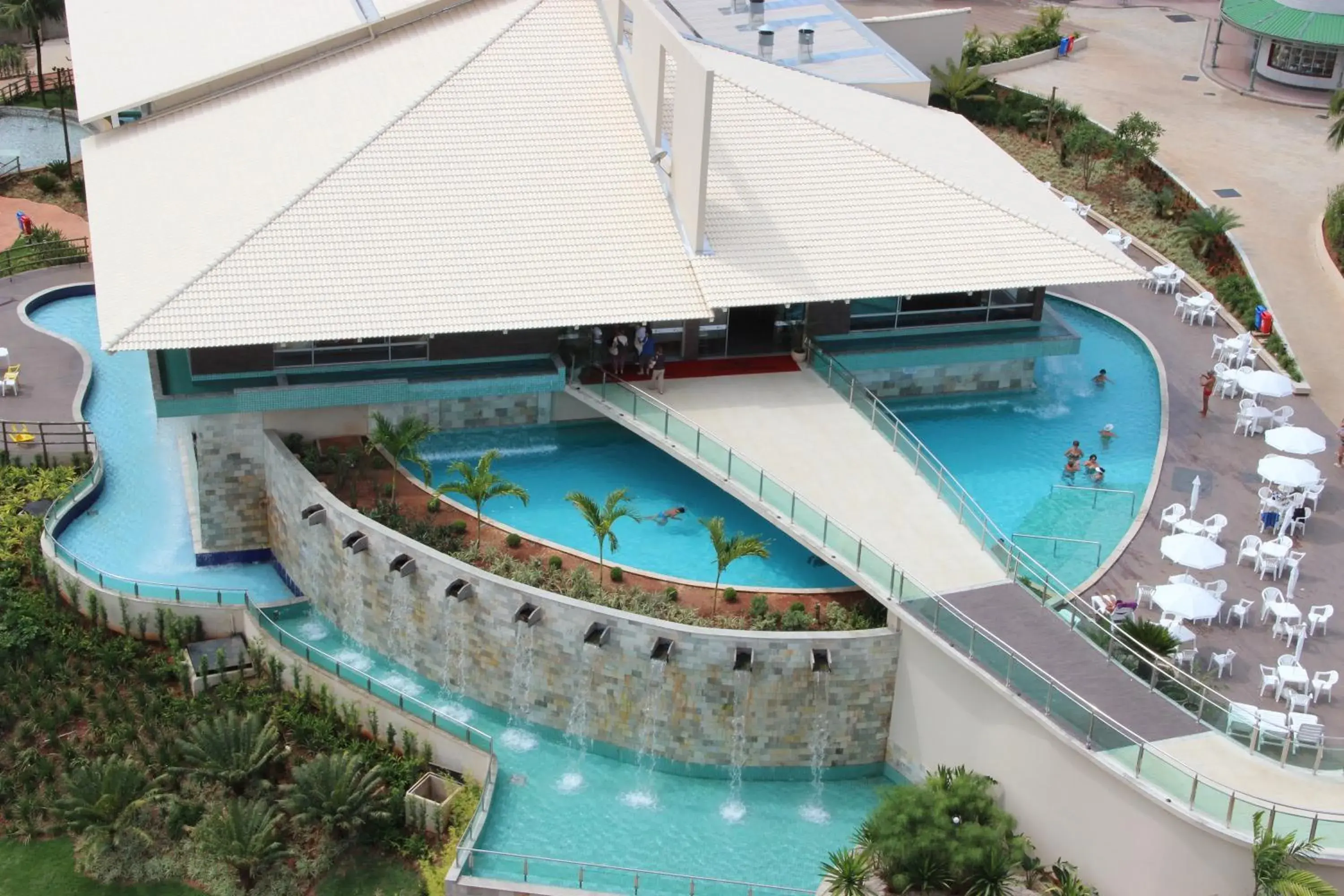Pool view in Hotel CTC Pool view in Hotel CTC