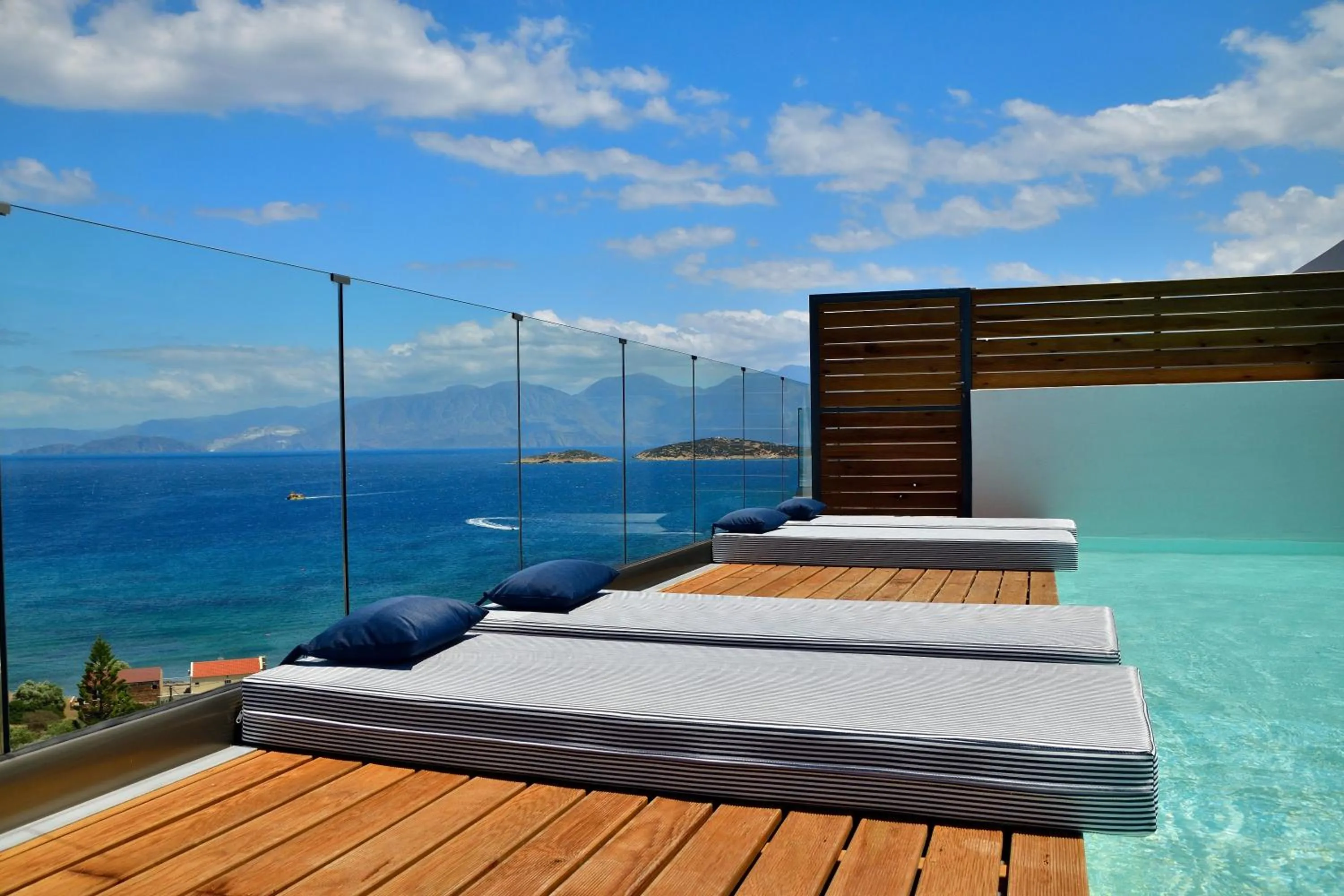 Seating area in Meliti Hotel (Adults Only)