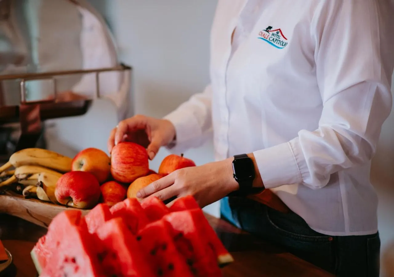 Food and drinks in Hotel Chalé Capitólio