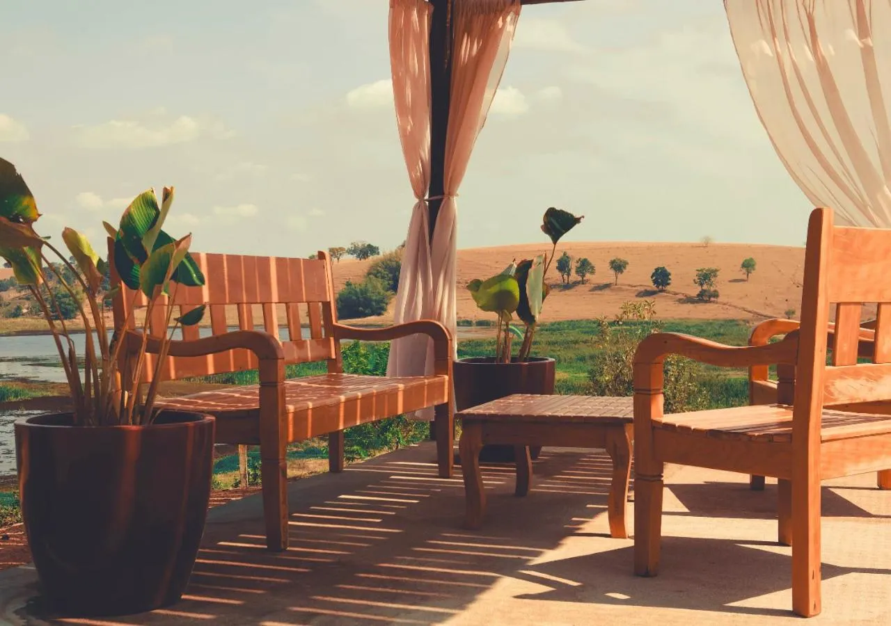 Patio in Hotel Chalé Capitólio