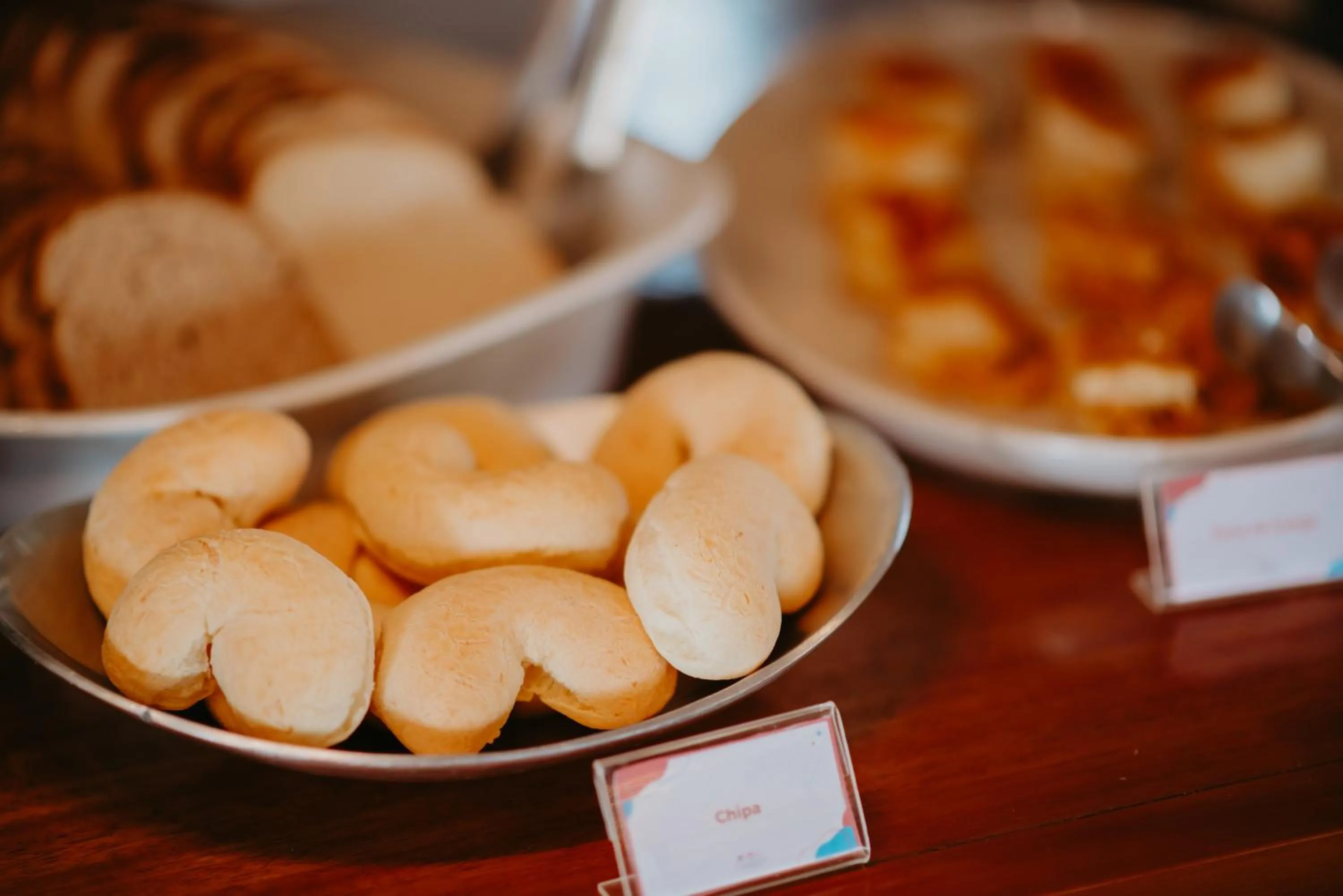 Buffet breakfast in Hotel Chalé Capitólio