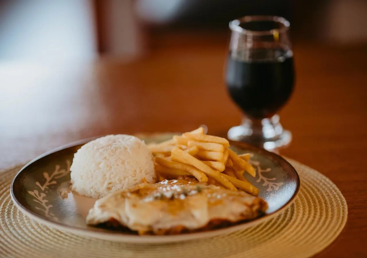 Food and drinks in Hotel Chalé Capitólio