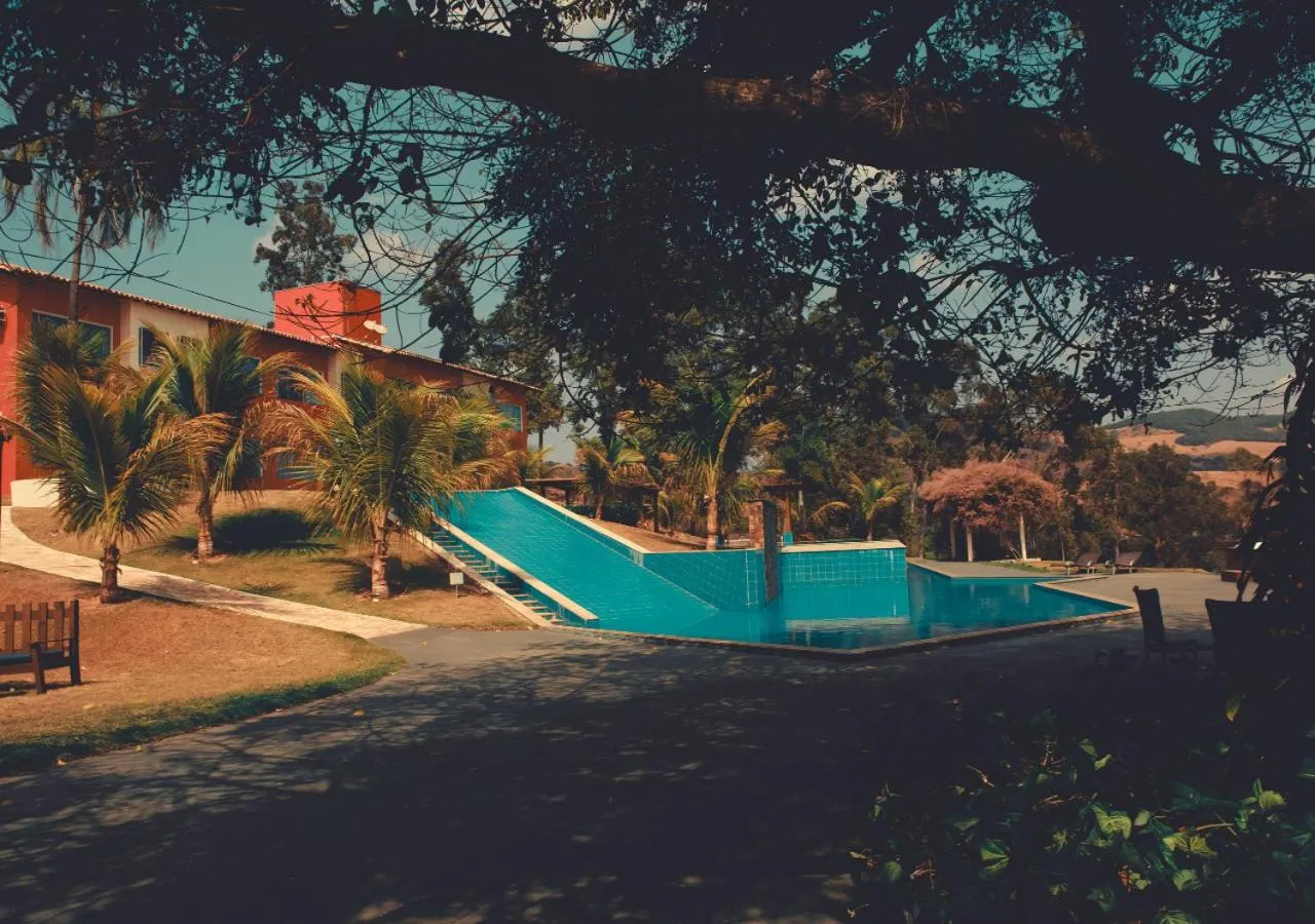 Garden view in Hotel Chalé Capitólio