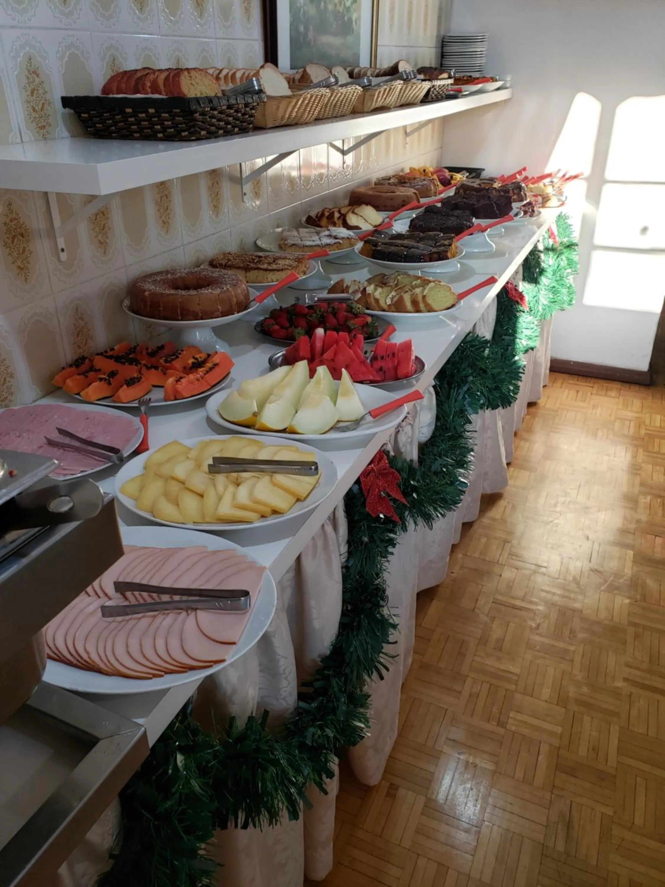 Food and drinks in Hotel Pousada das Flores