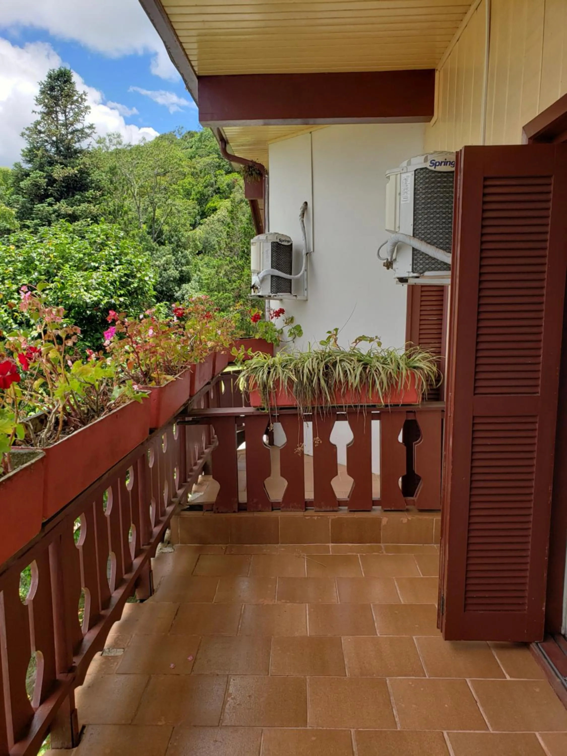 Patio in Hotel Pousada das Flores
