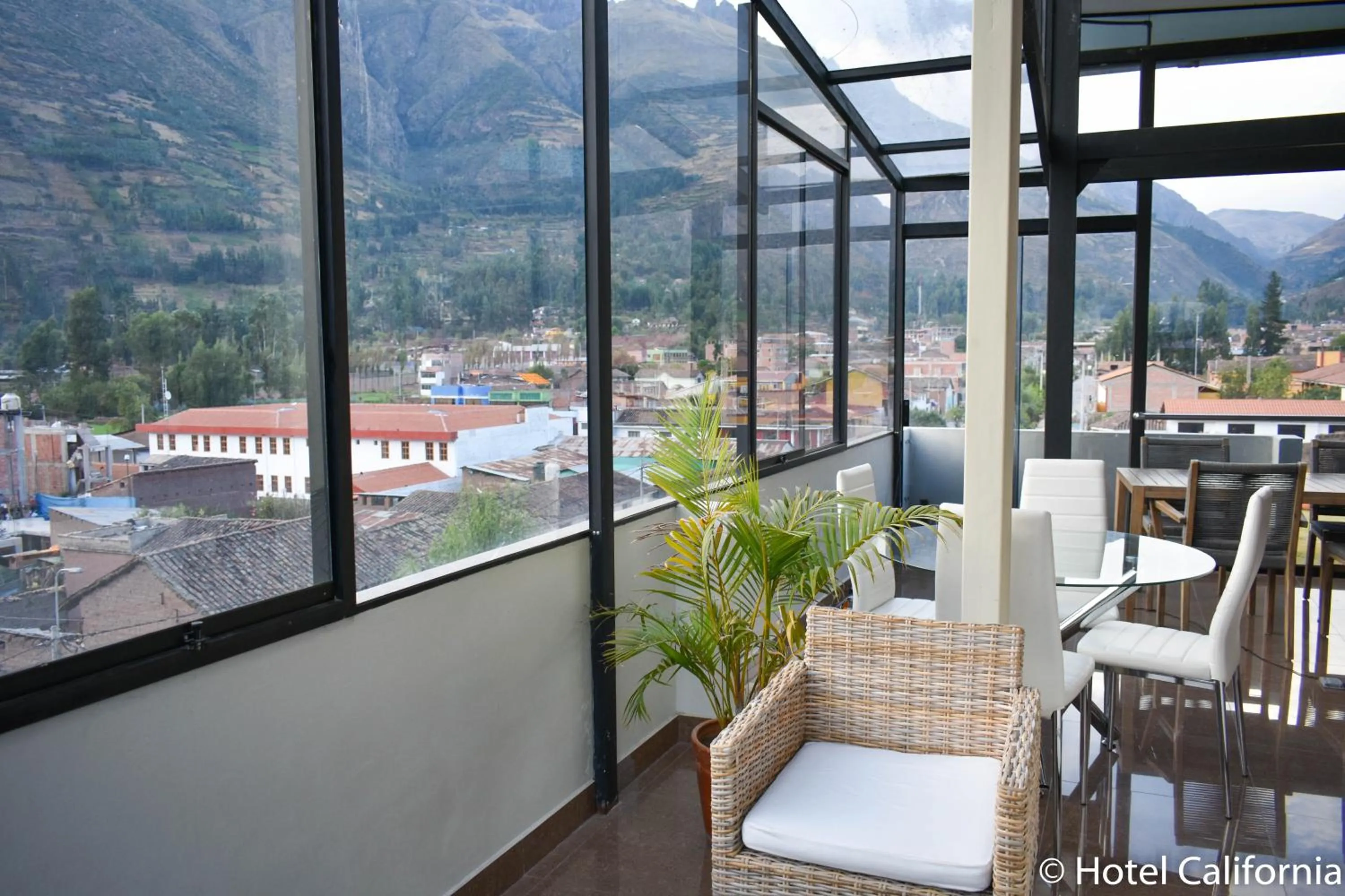 Balcony/Terrace in Hotel California Calca