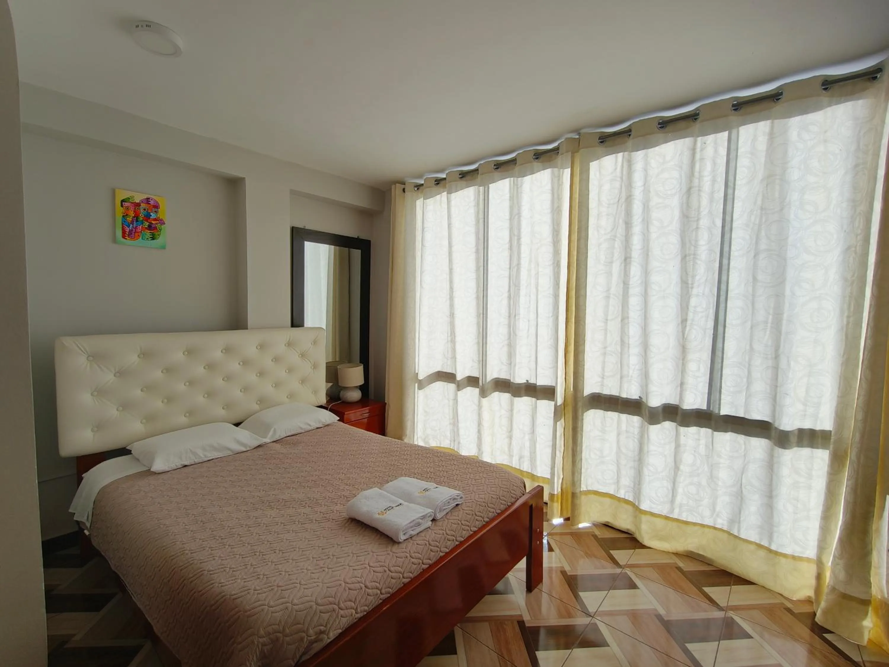 Bed in Hotel California Calca