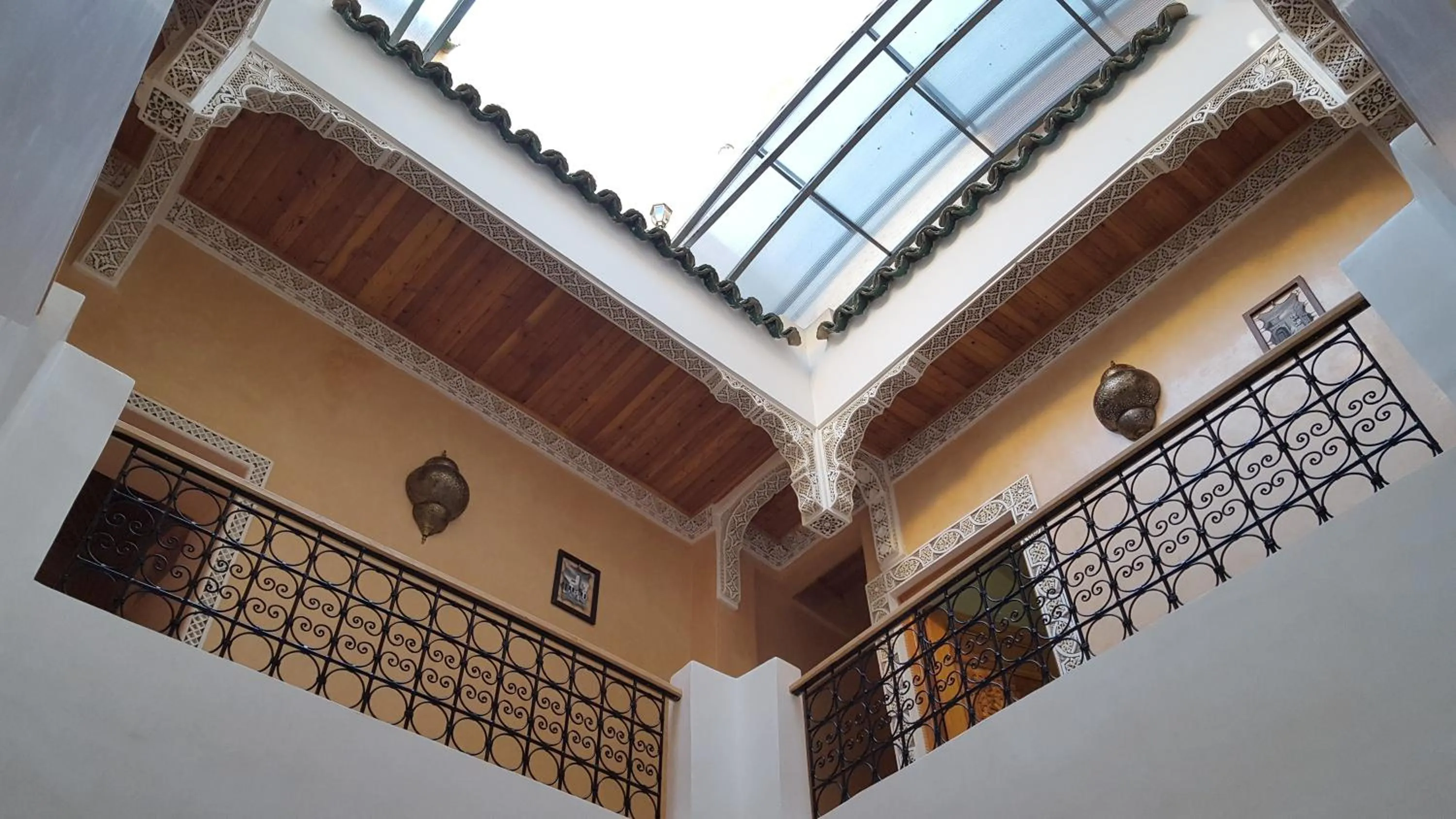 Bird's eye view in Dar Nour Fes