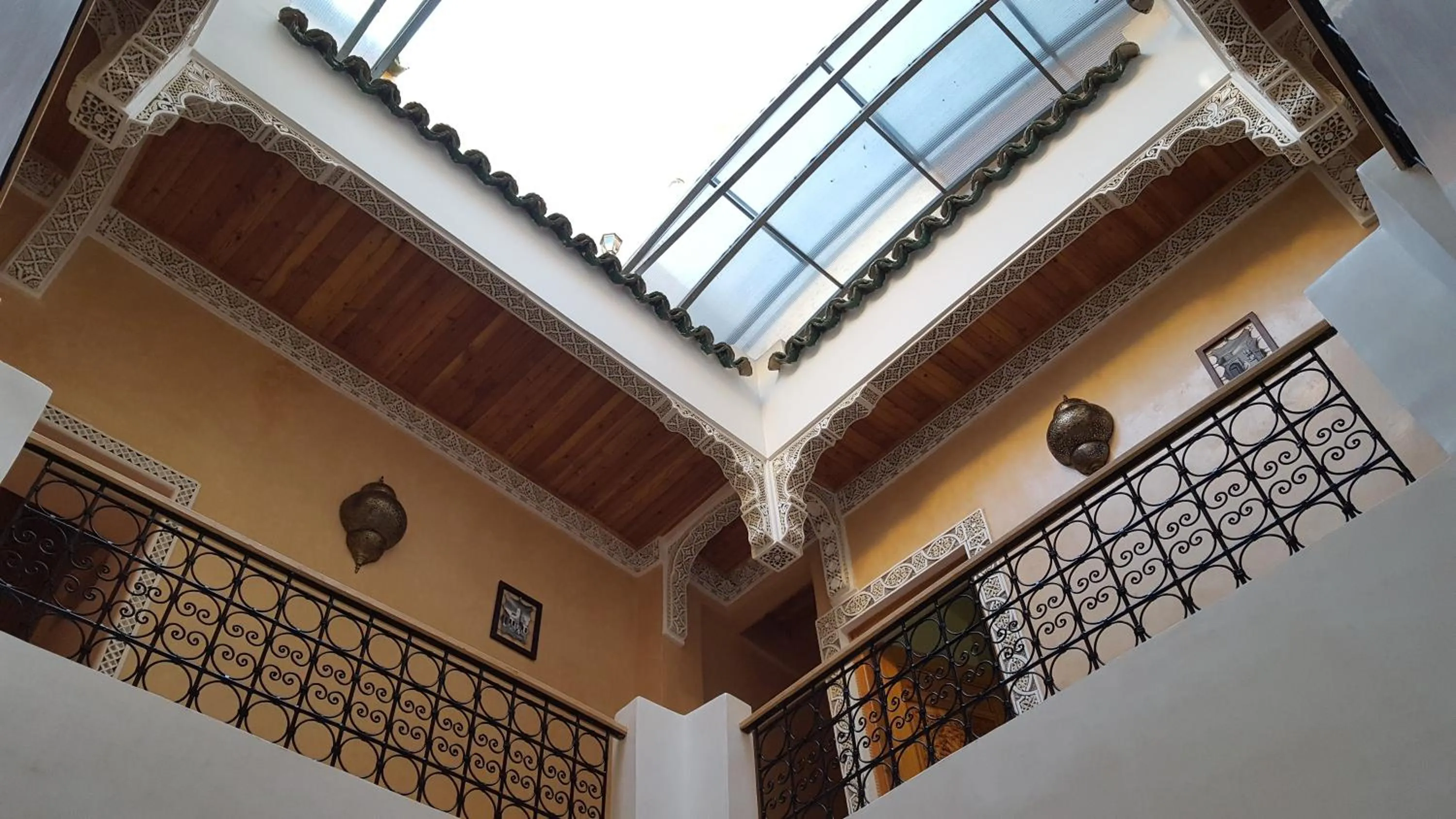 Bird's eye view in Dar Nour Fes