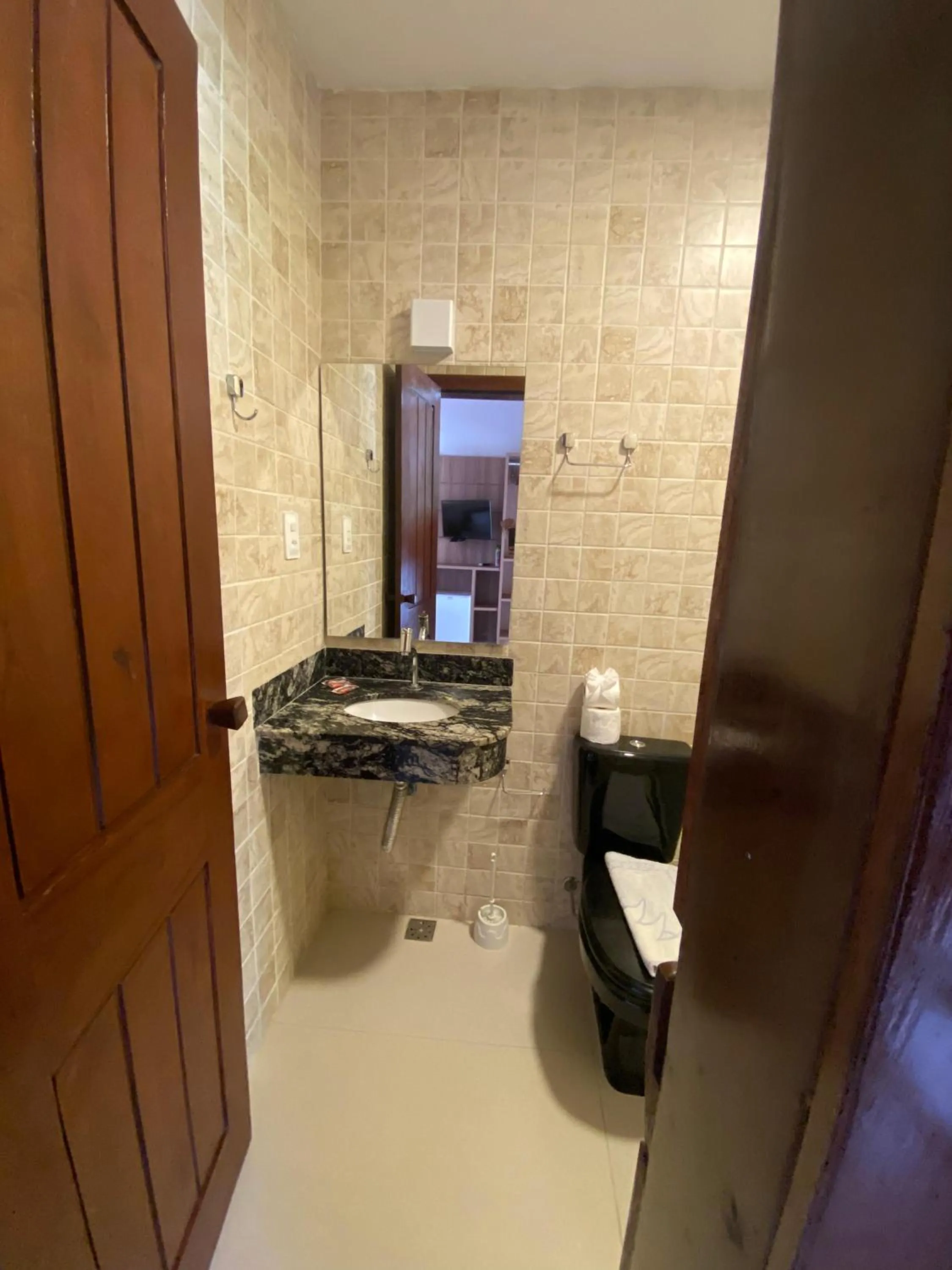 Bathroom in Pousada Porto da Barra