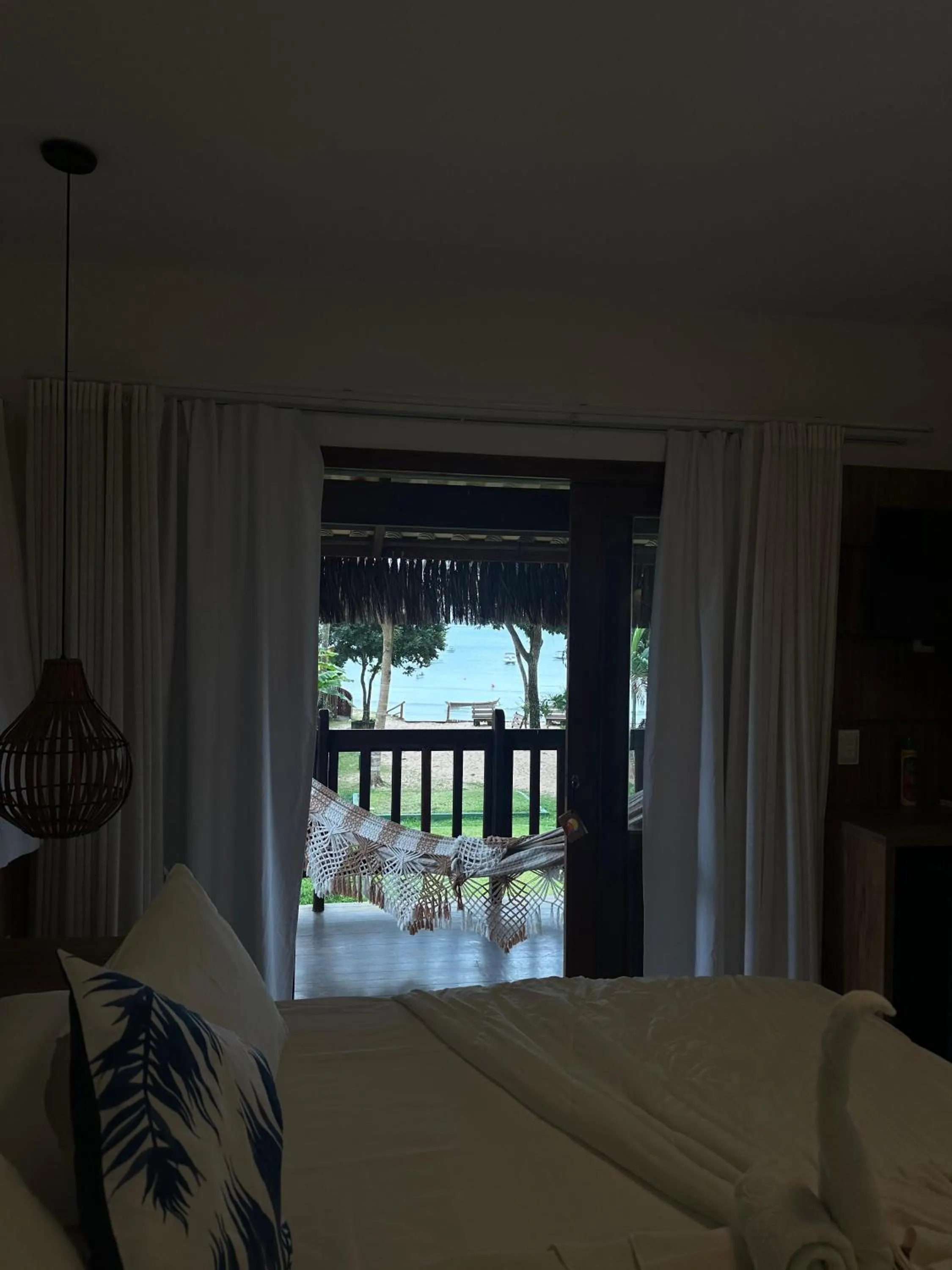 Bed in Pousada Porto da Barra