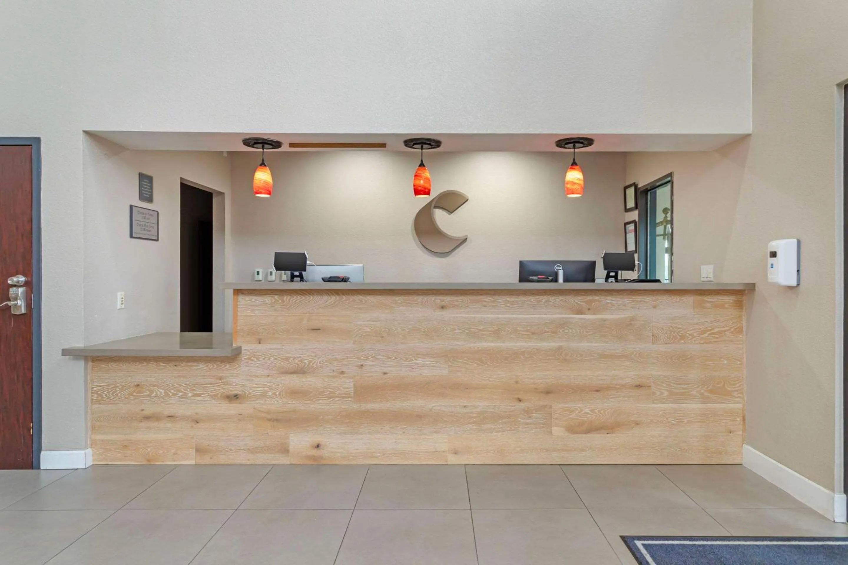 Lobby or reception in Comfort Suites Shenandoah-The Woodlands