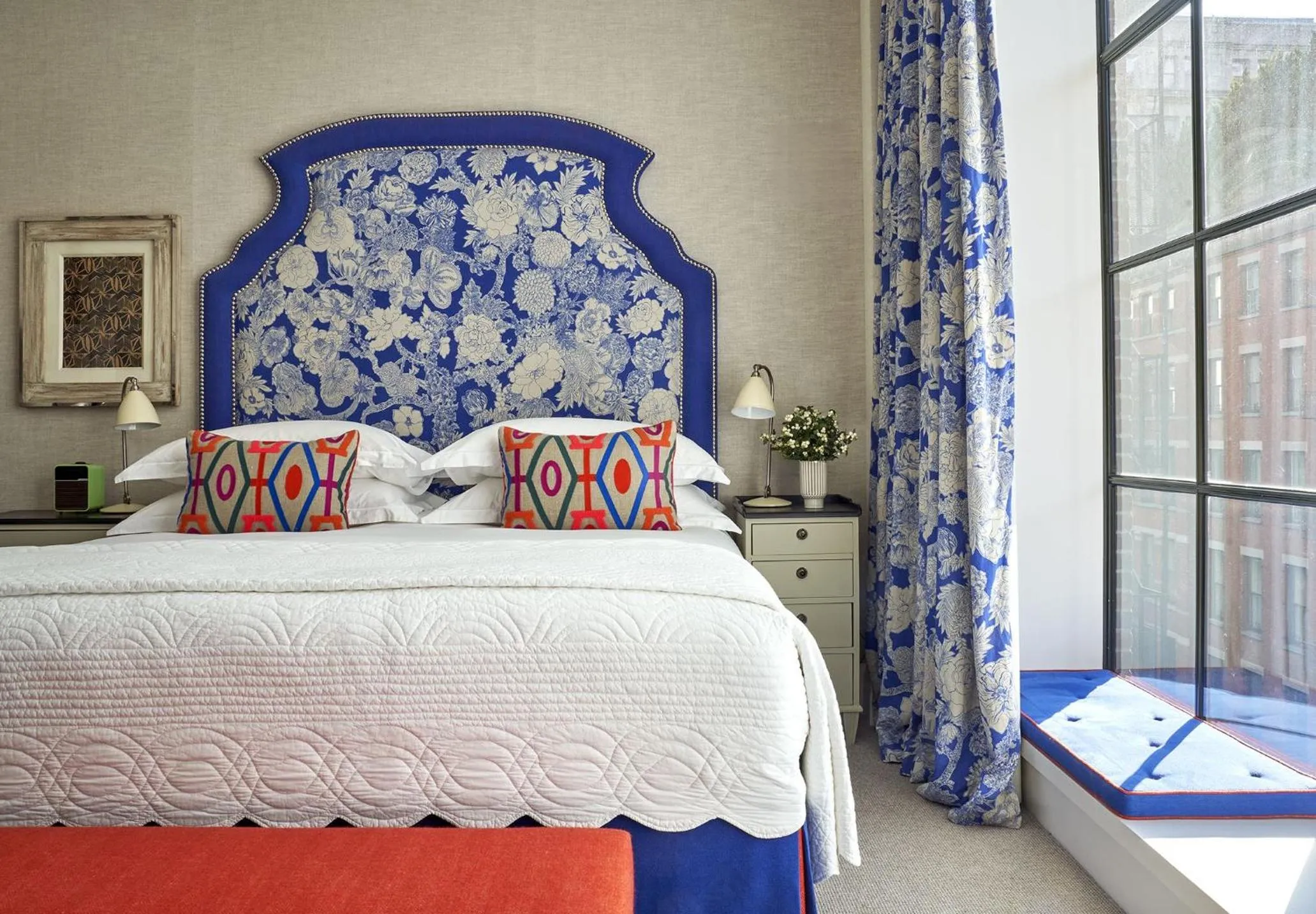 Bed in Crosby Street Hotel