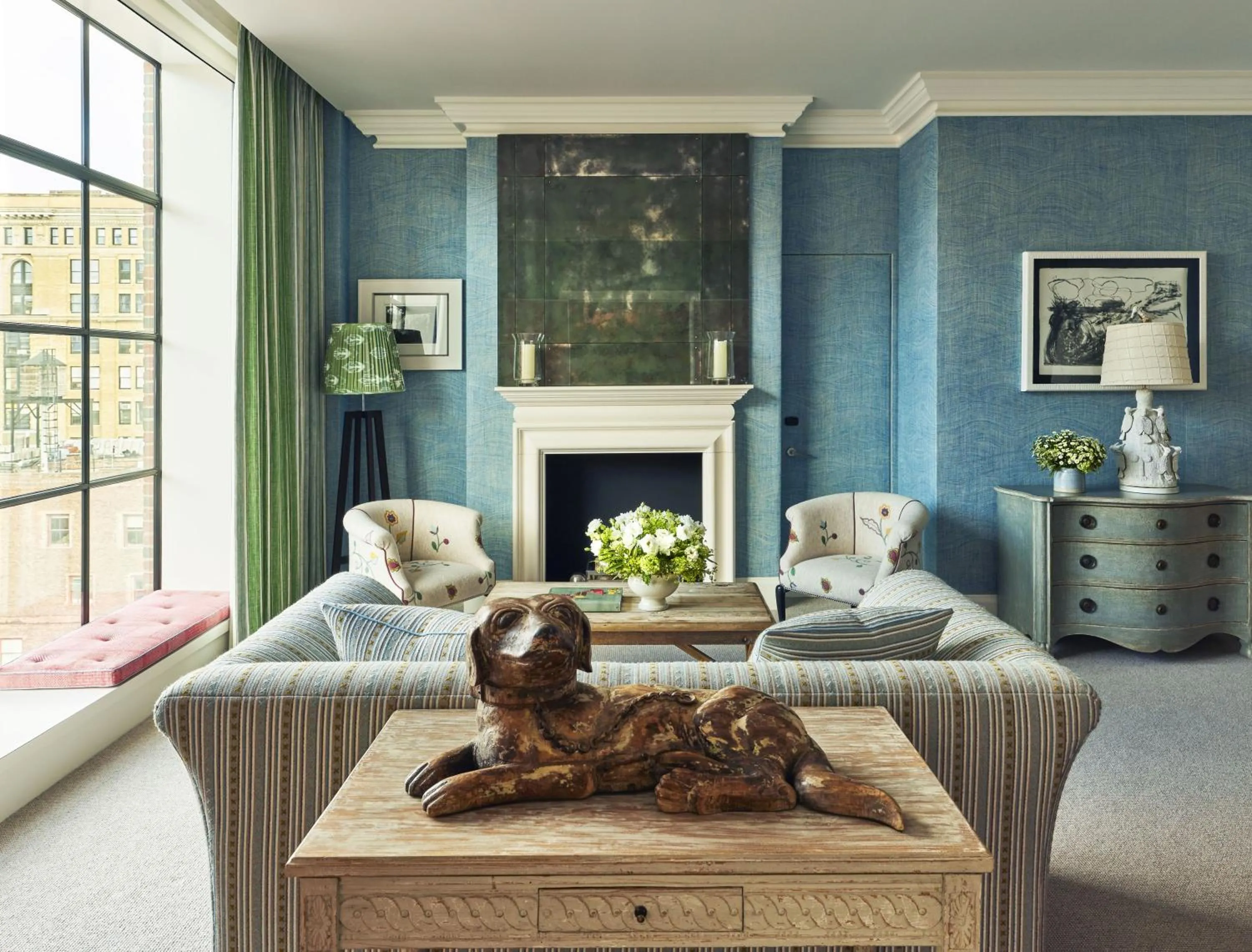 Bedroom in Crosby Street Hotel