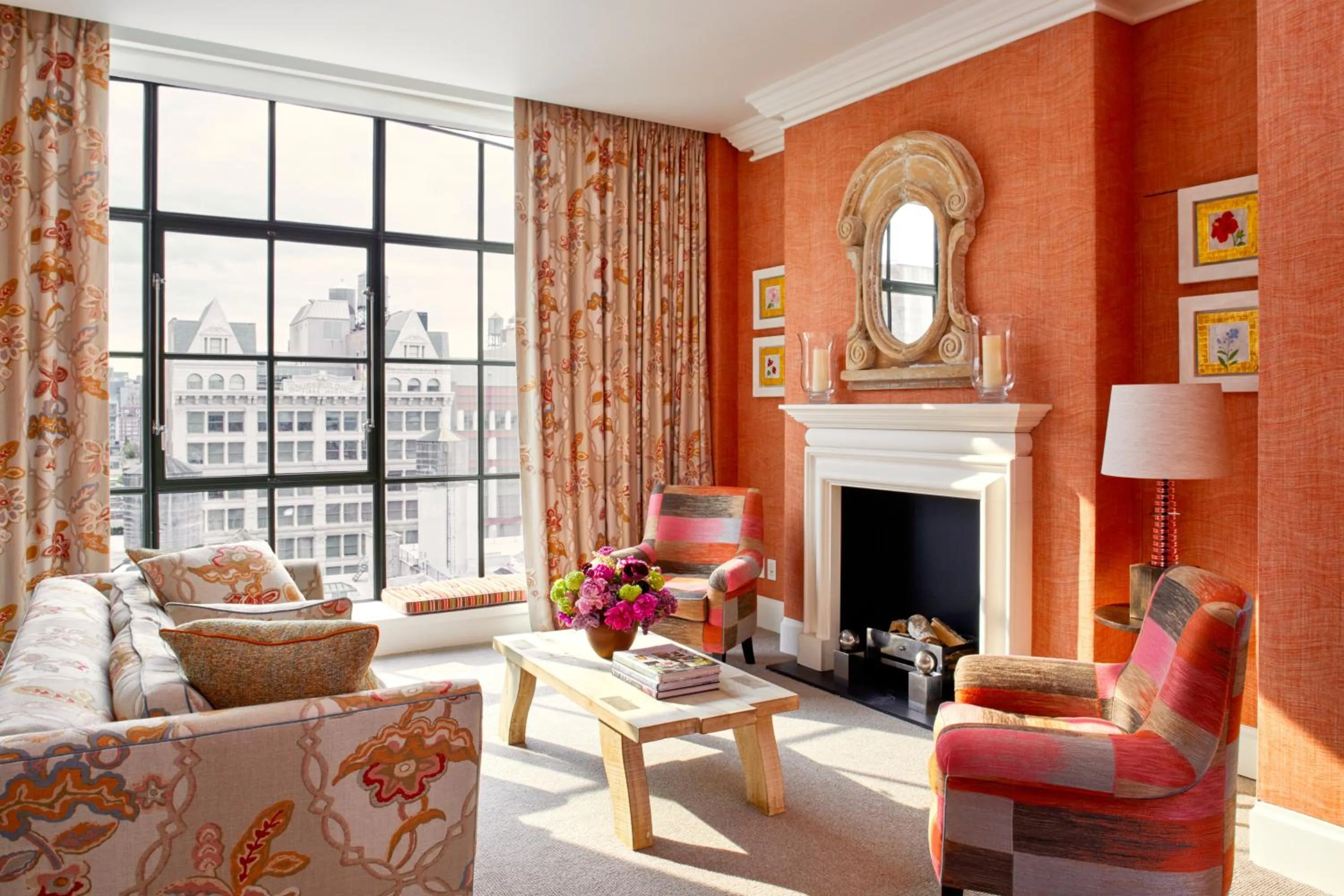 Bedroom in Crosby Street Hotel