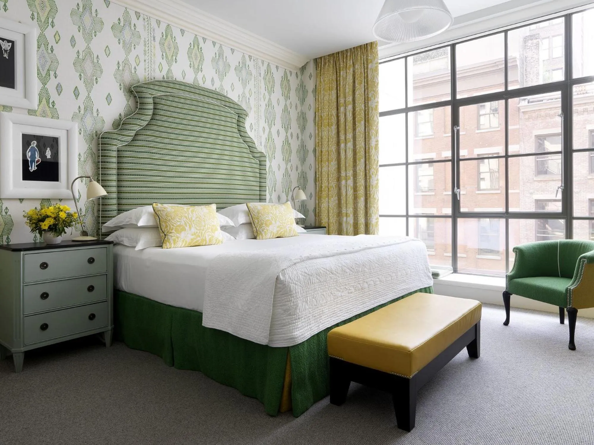 Bedroom, Bed in Crosby Street Hotel