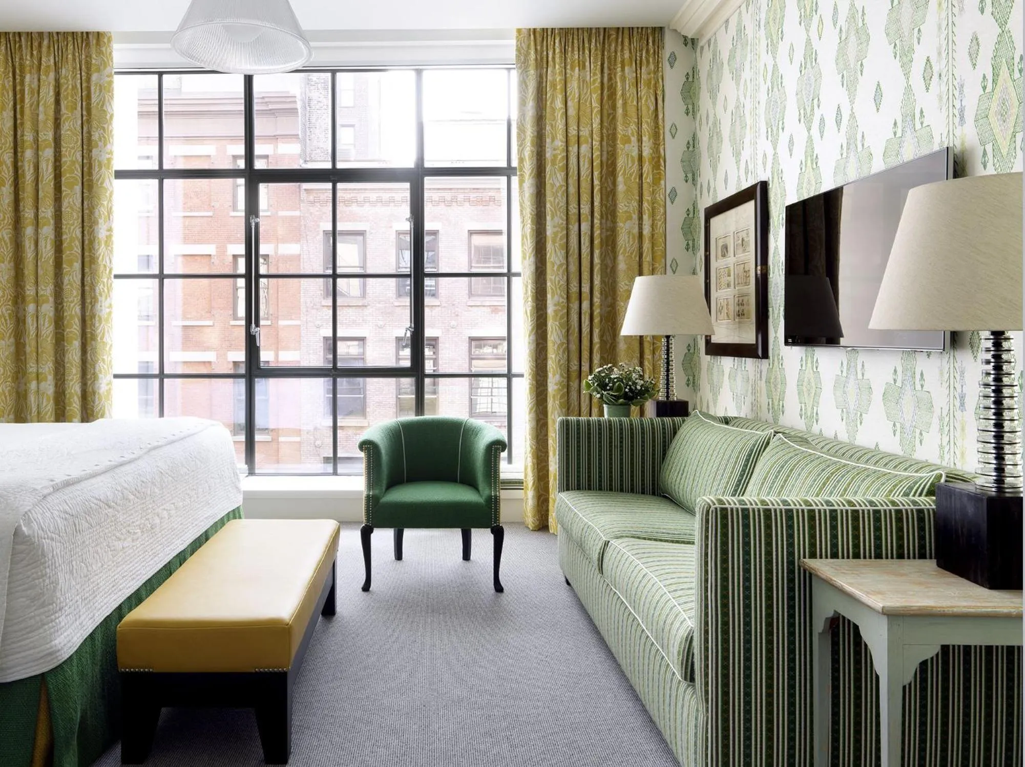 Bedroom, Bed in Crosby Street Hotel