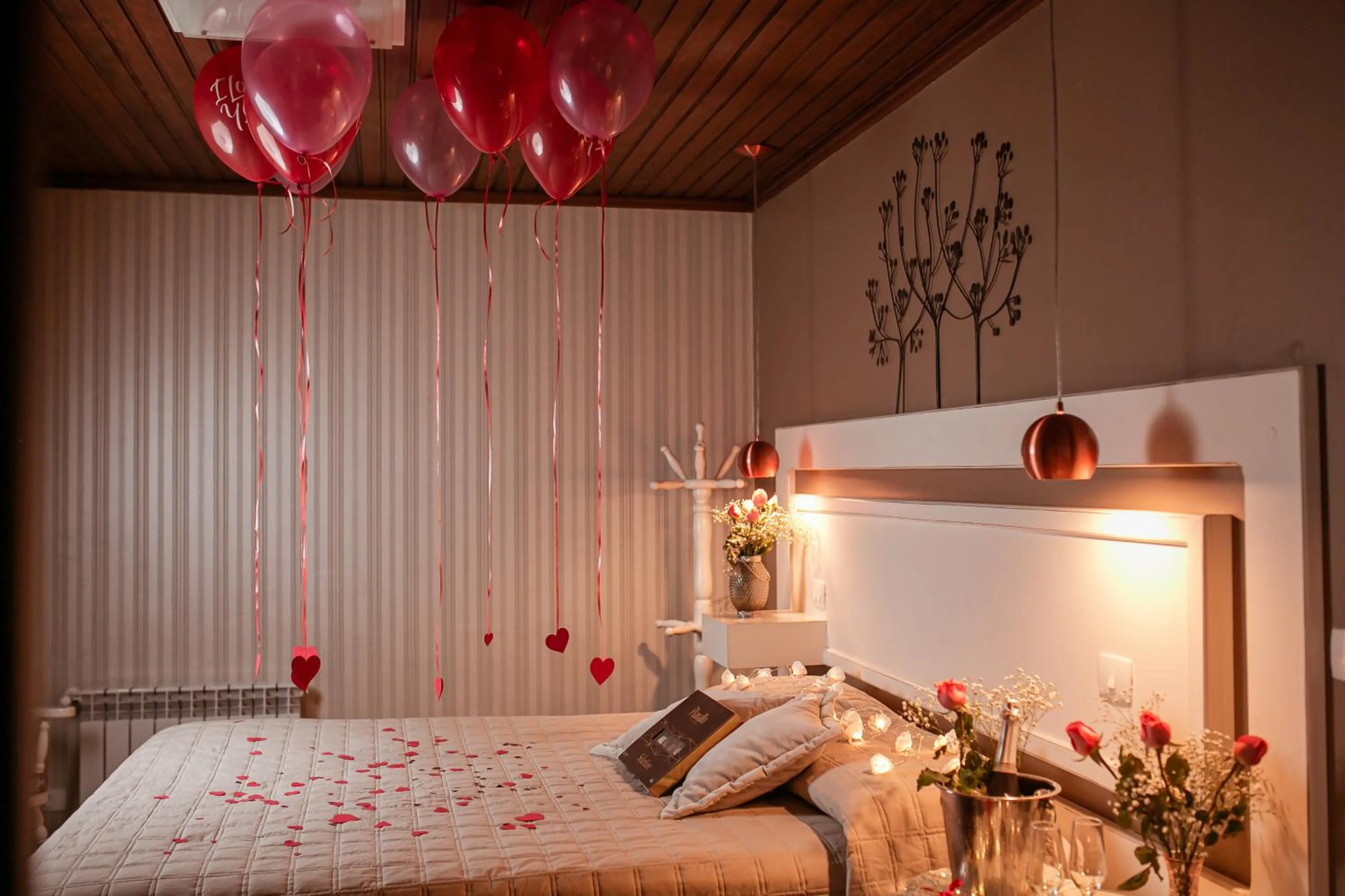 Bed in Hotel Canto Verde