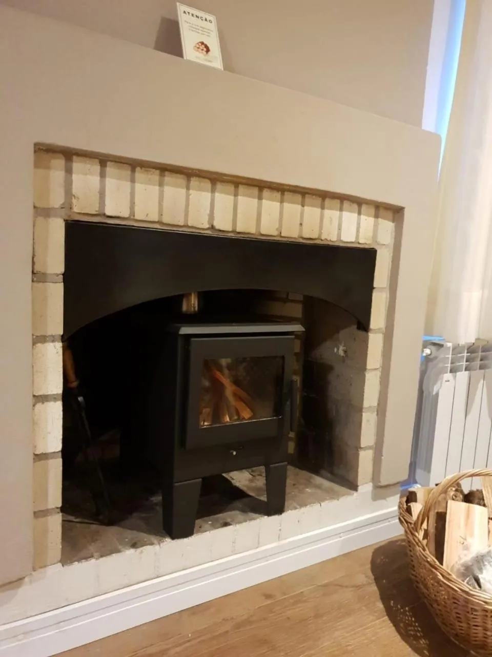 flat iron in Hotel Canto Verde