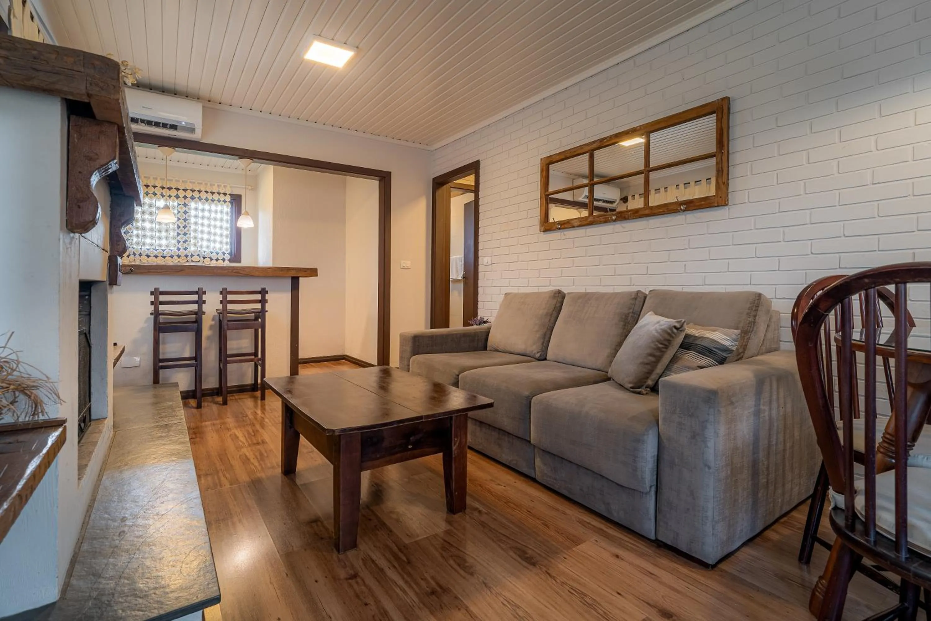 Living room in Hotel Canto Verde