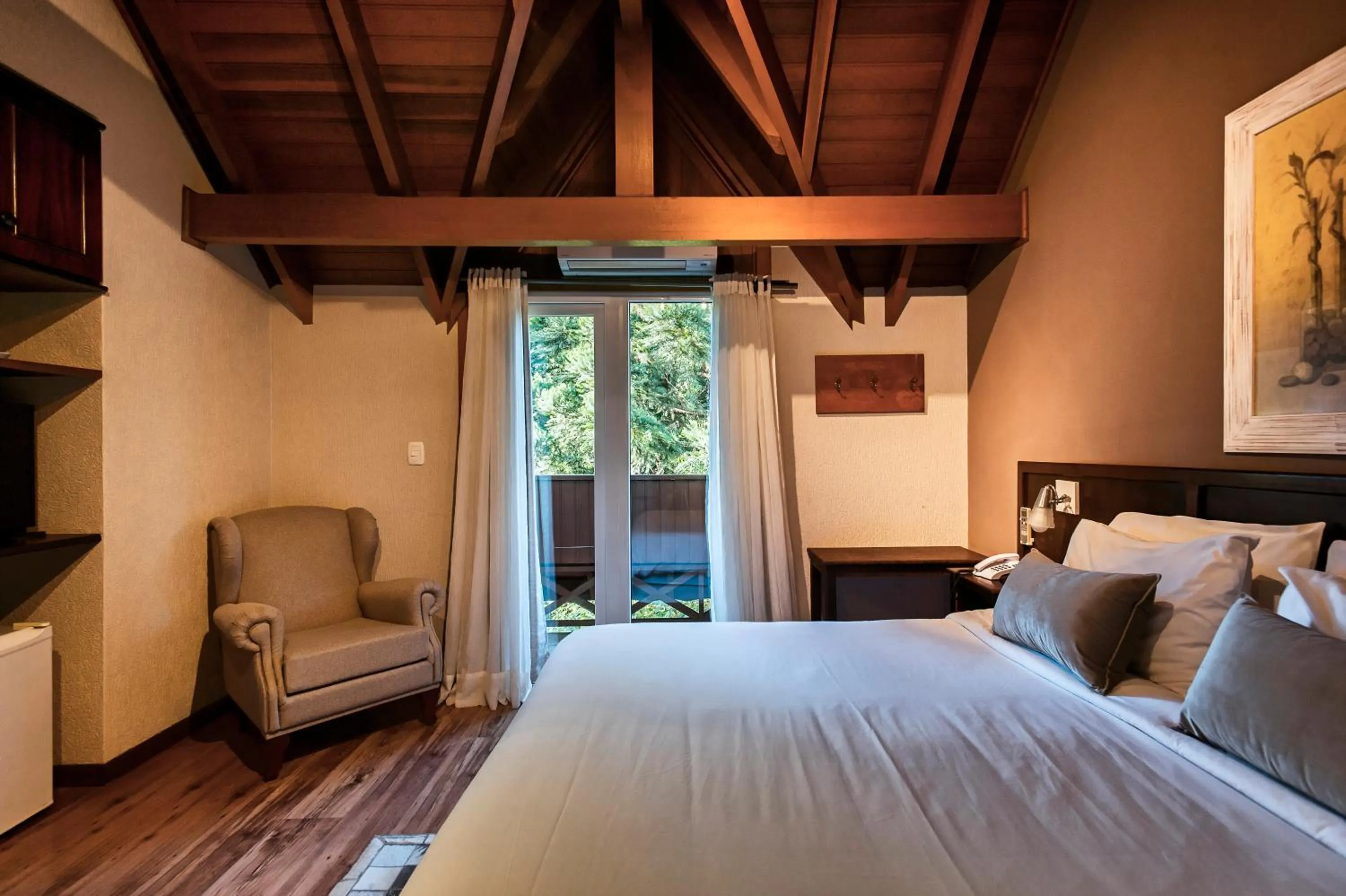 Bedroom, Bed in Hotel Canto Verde