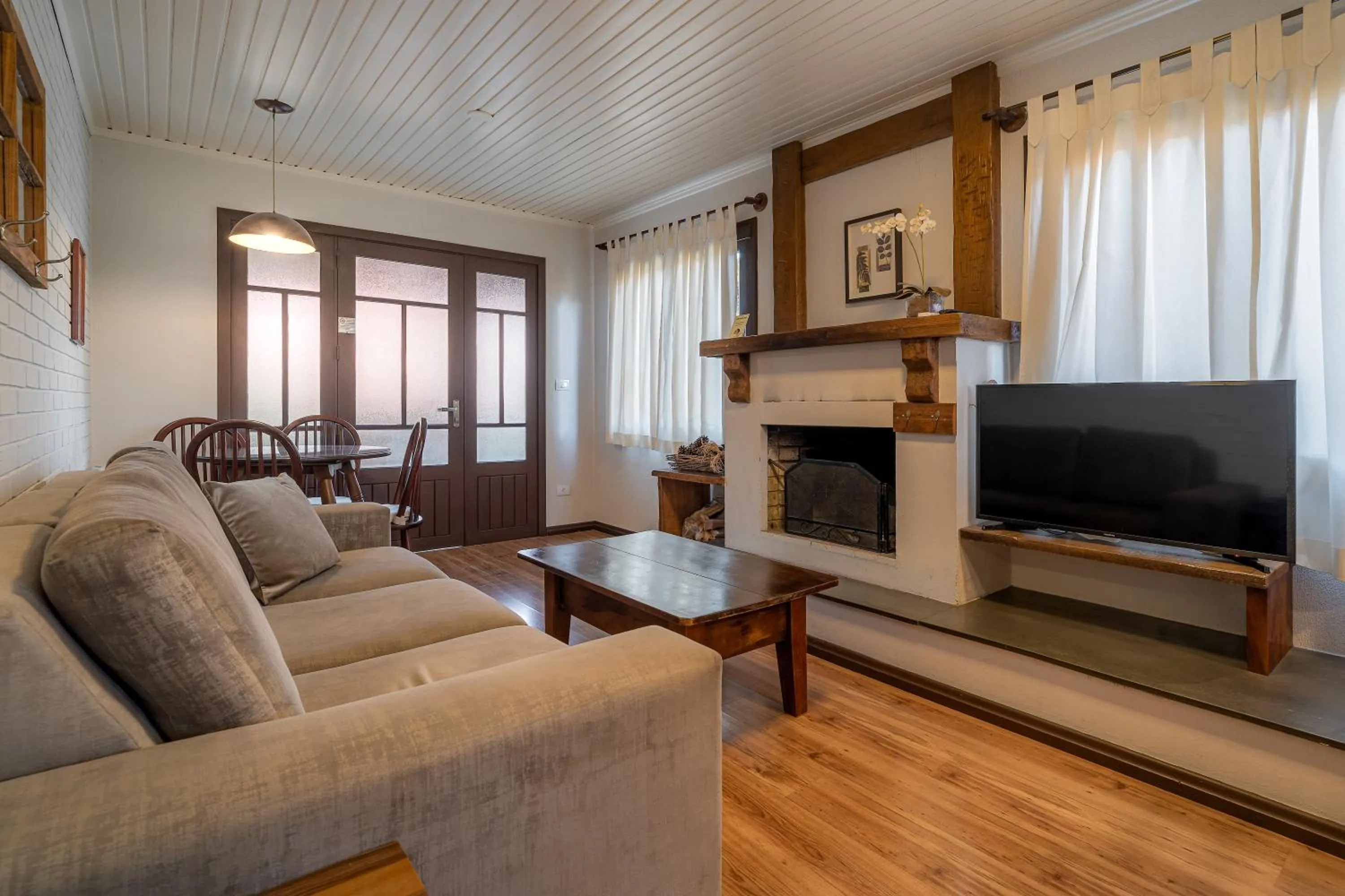 Living room in Hotel Canto Verde