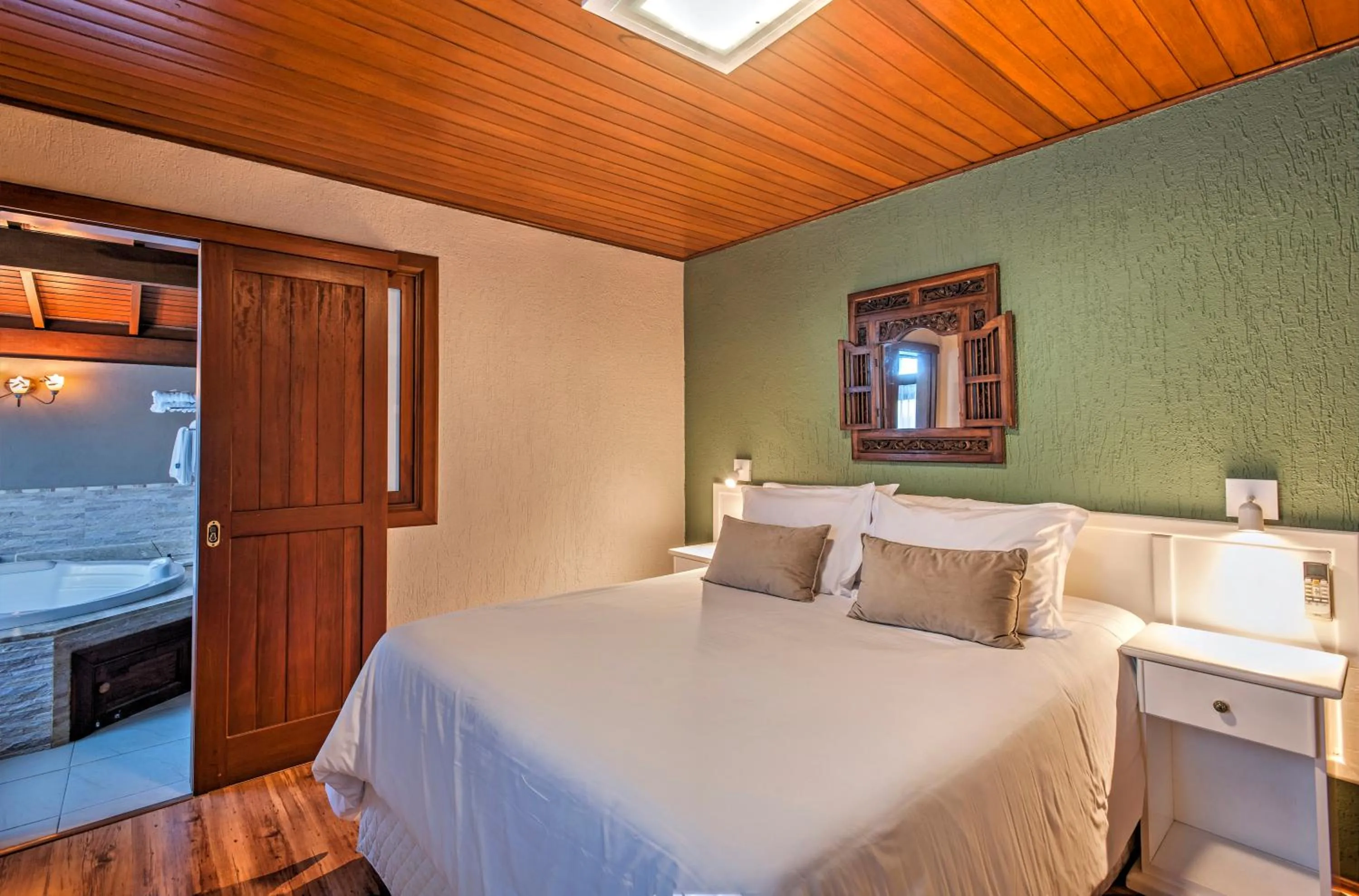 Bedroom, Bed in Hotel Canto Verde