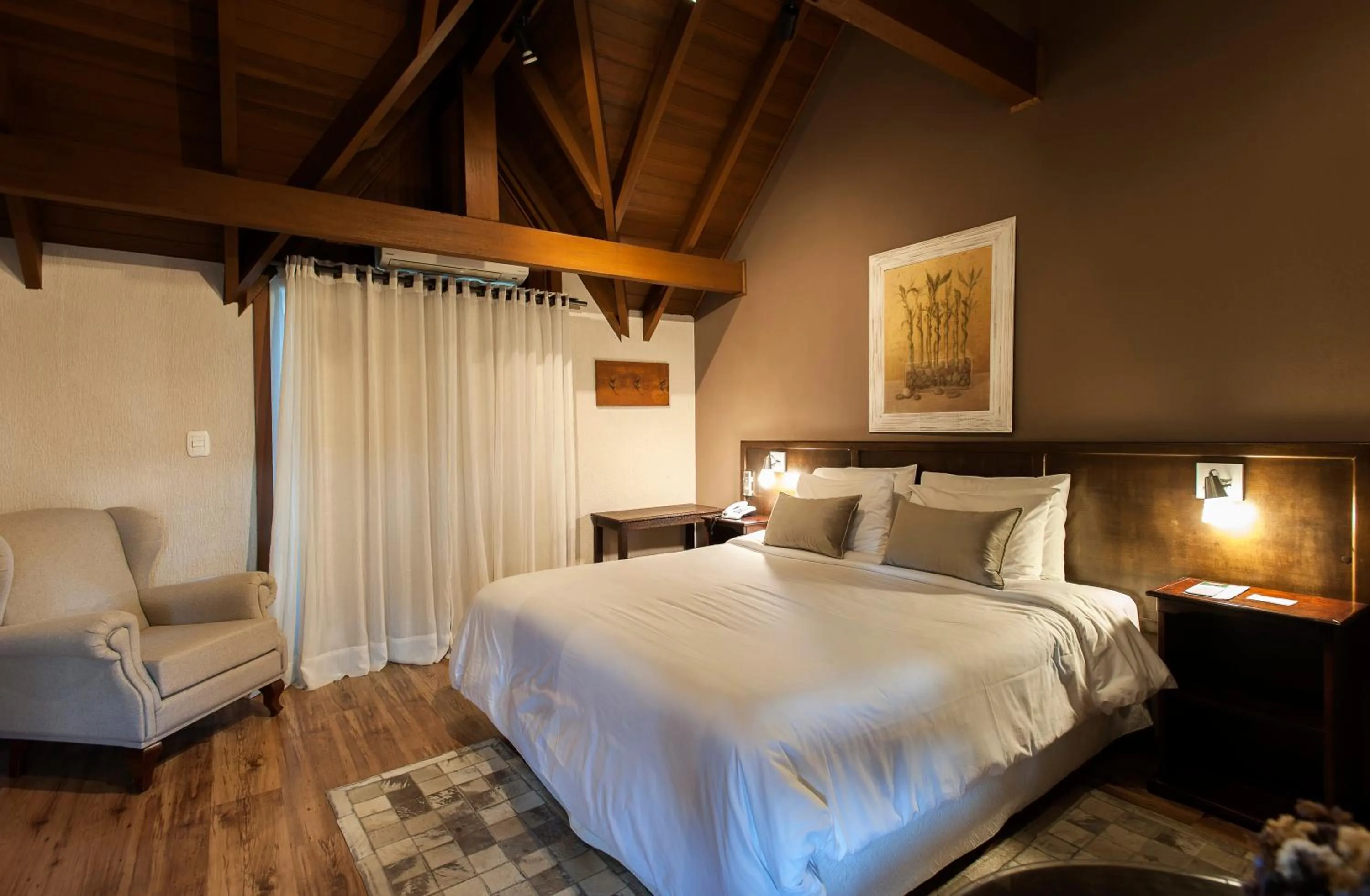 Photo of the whole room, Bed in Hotel Canto Verde