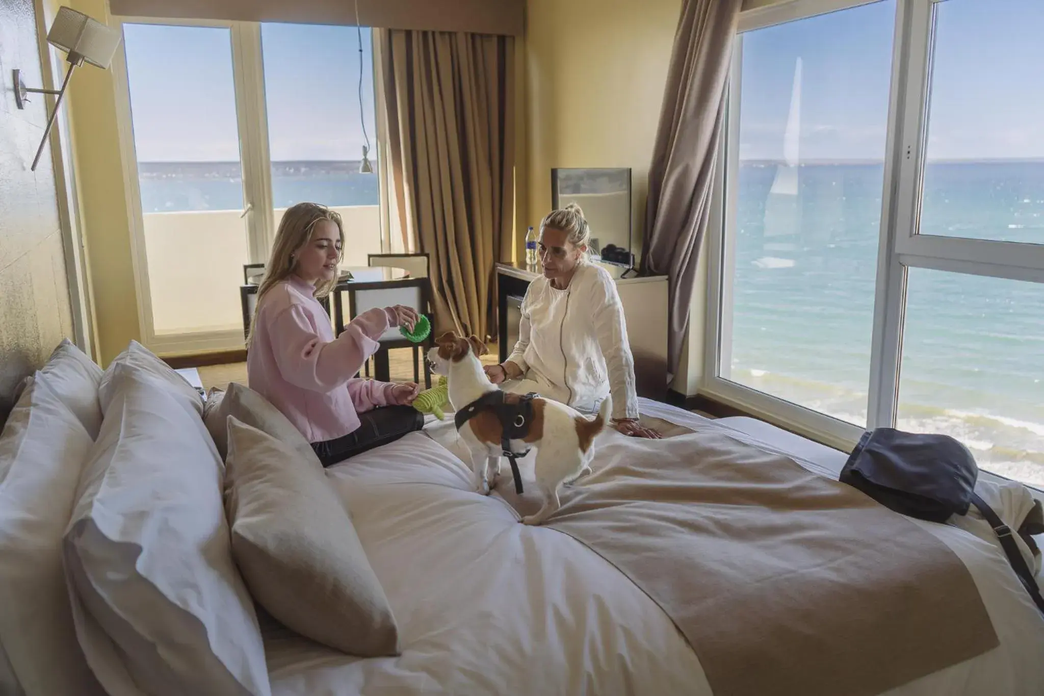 Bed in Rayentray Grand Hotel Bed in Rayentray Grand Hotel